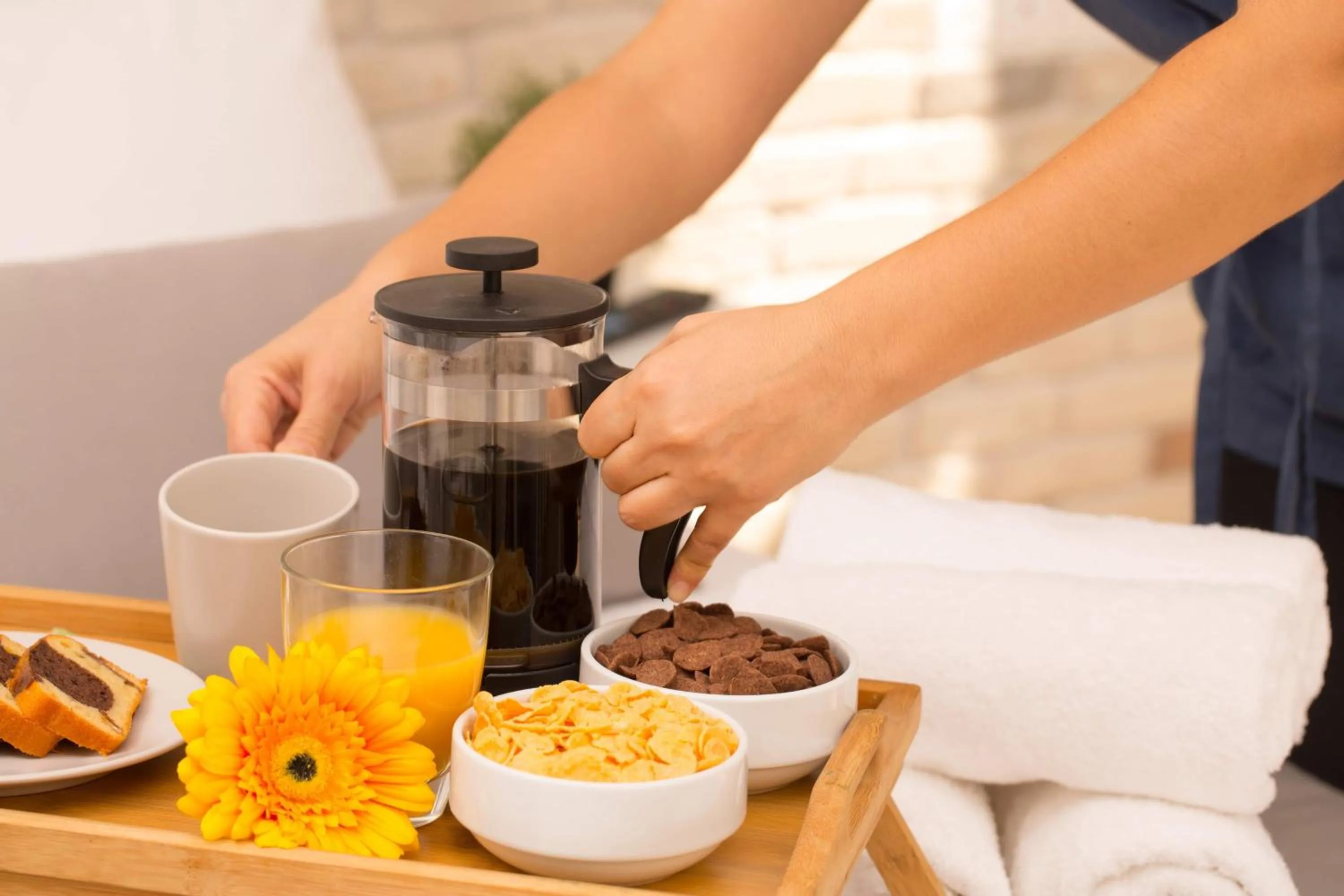 Breakfast in Hotel @Syngrou Fix