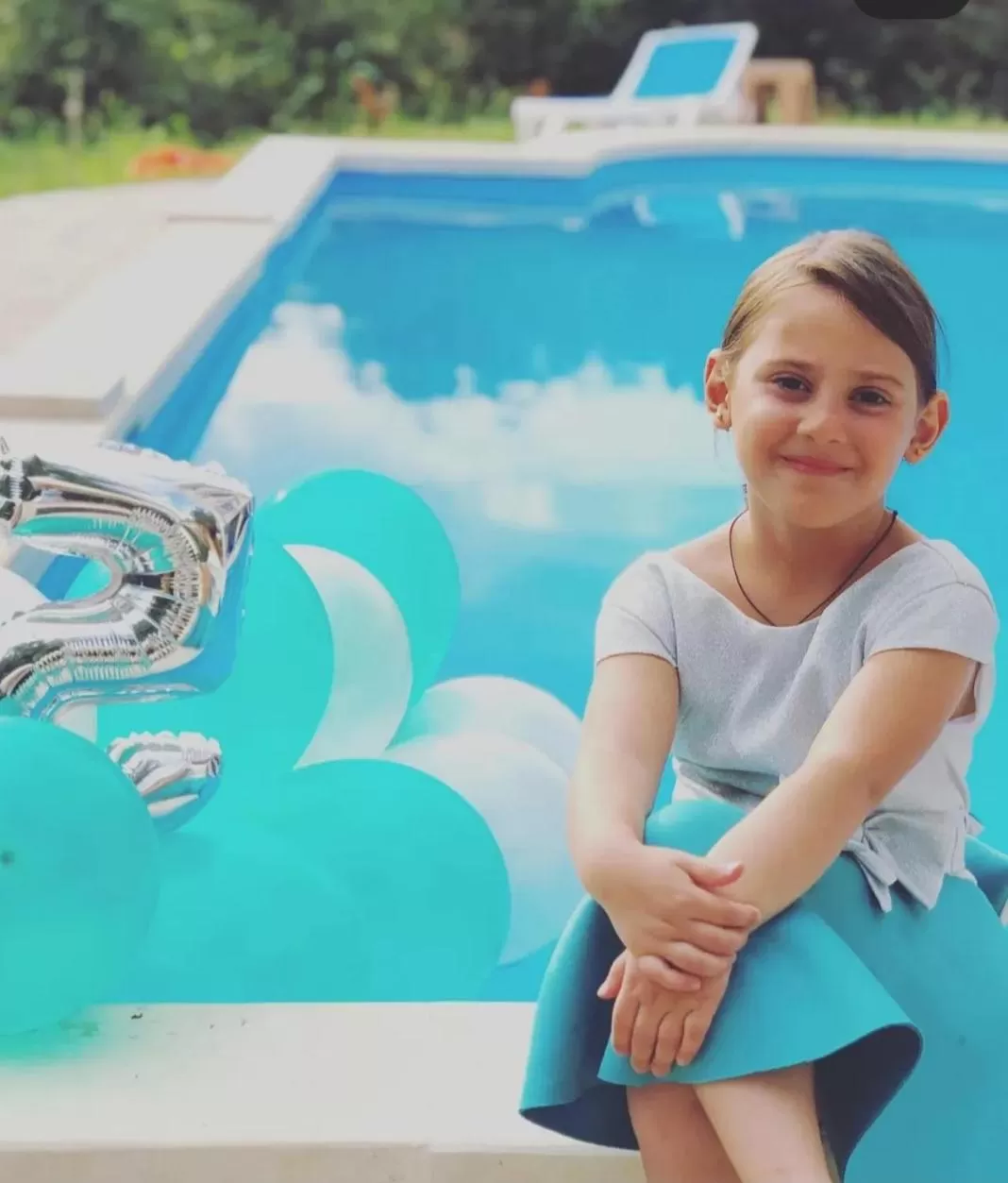 Swimming pool in Vita Gardenia Hotel Tskaltubo