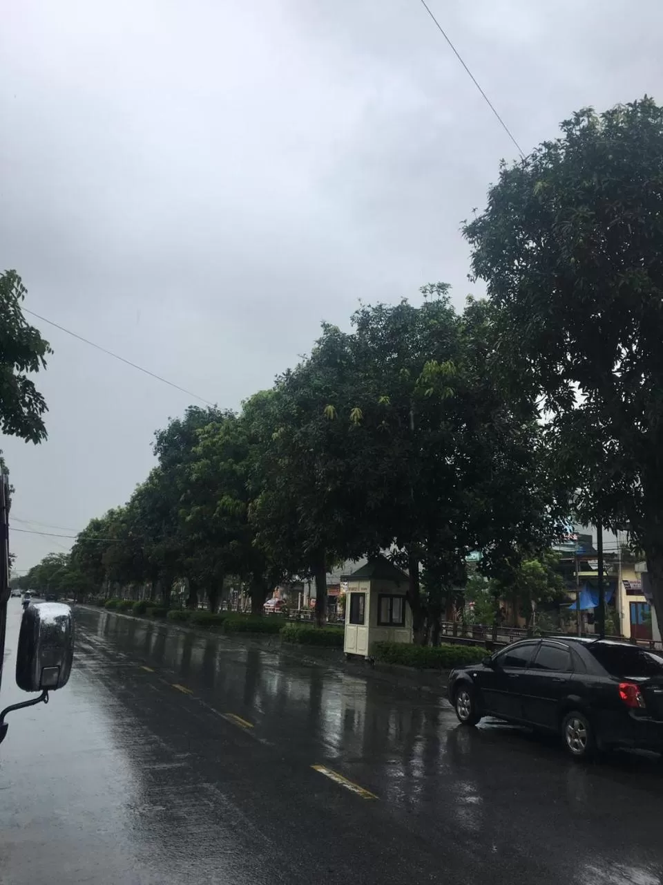 Street view in Golden Thai binh Hotel