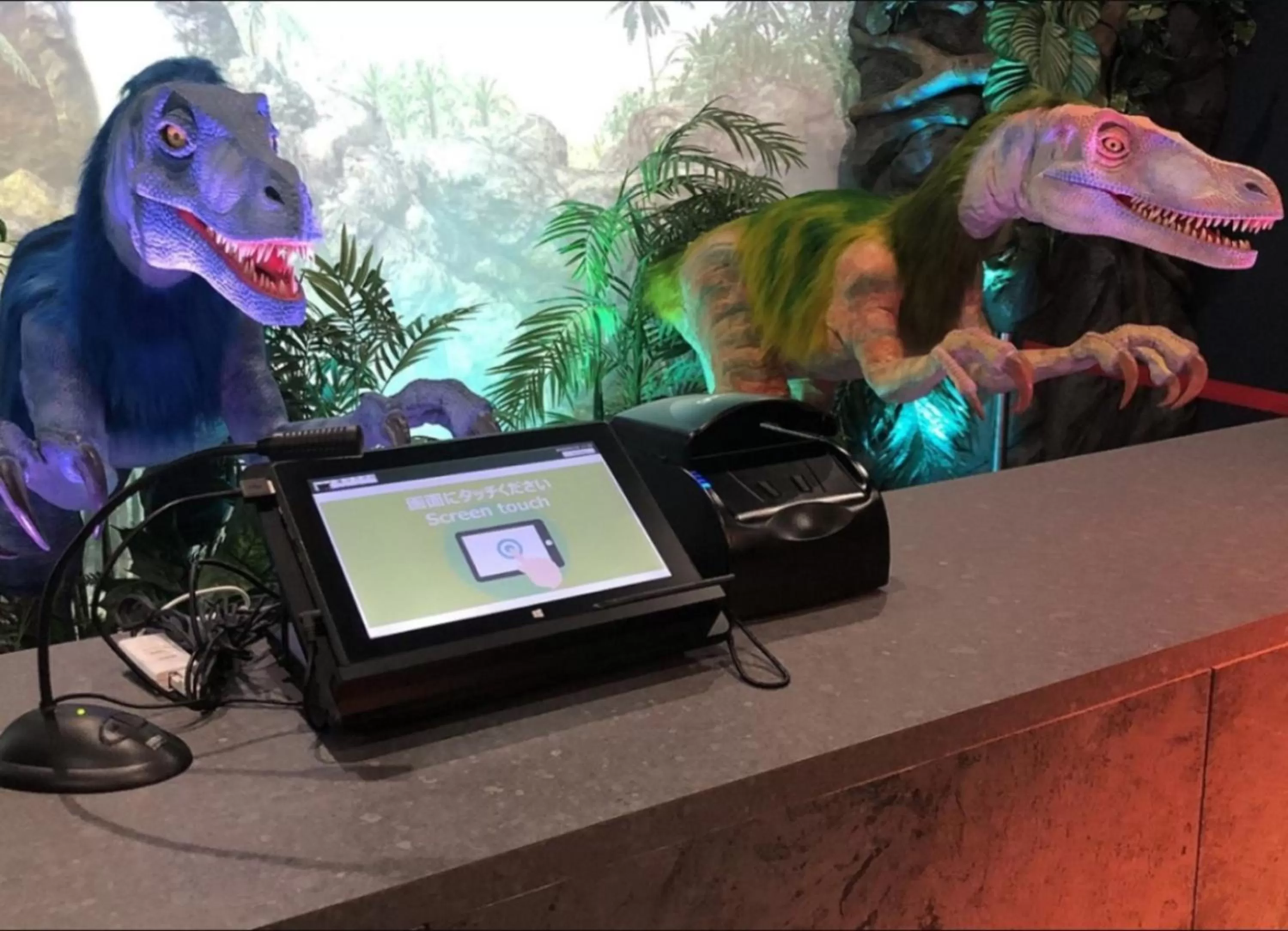 Lobby or reception in Henn na Hotel Fukuoka Hakata