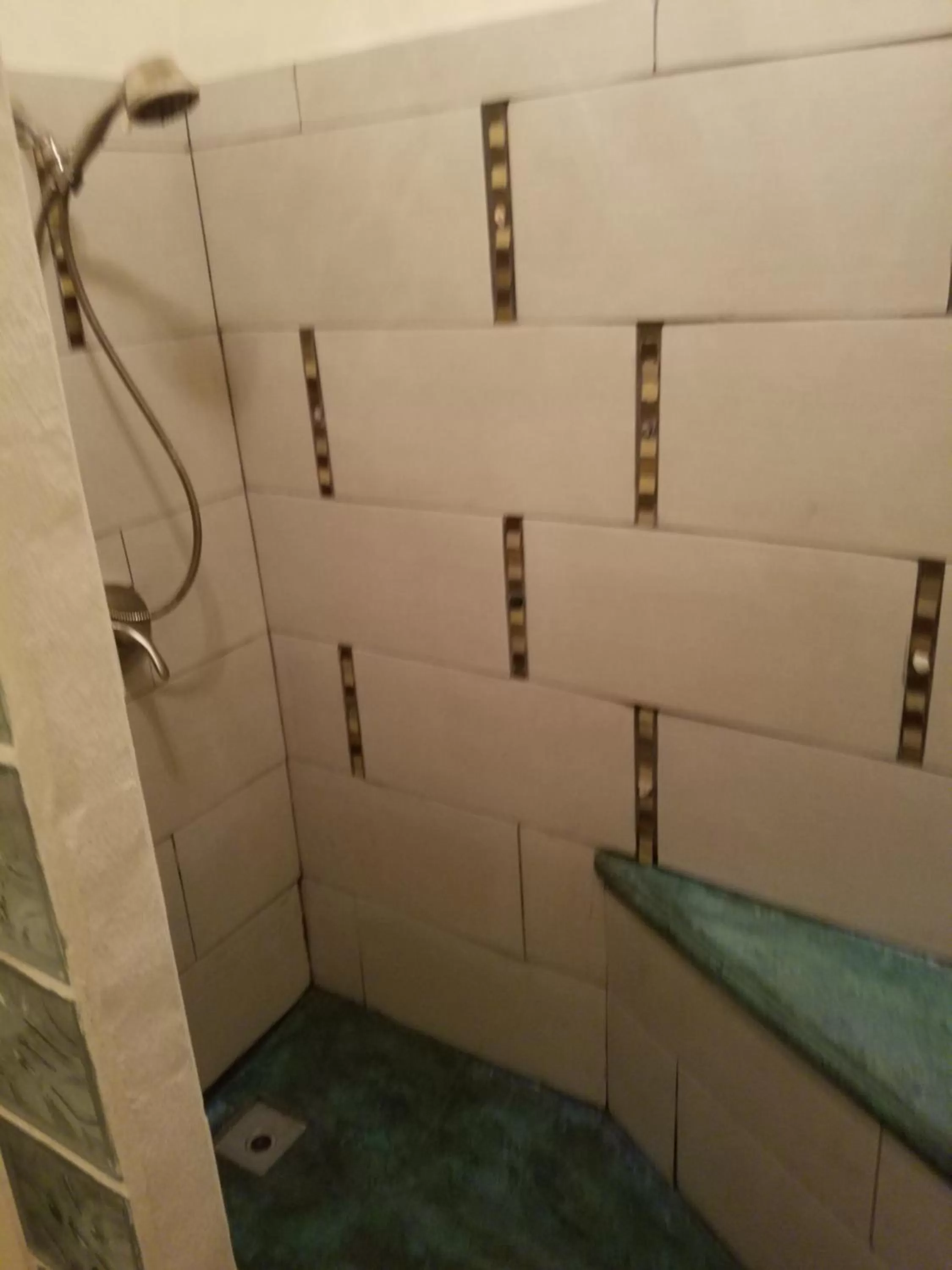 Decorative detail, Bathroom in Aloha Crater Lodge