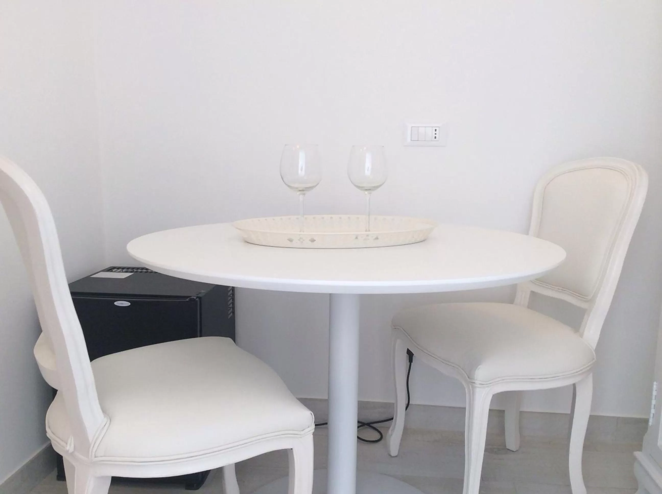 Seating area in Suite Le Perle