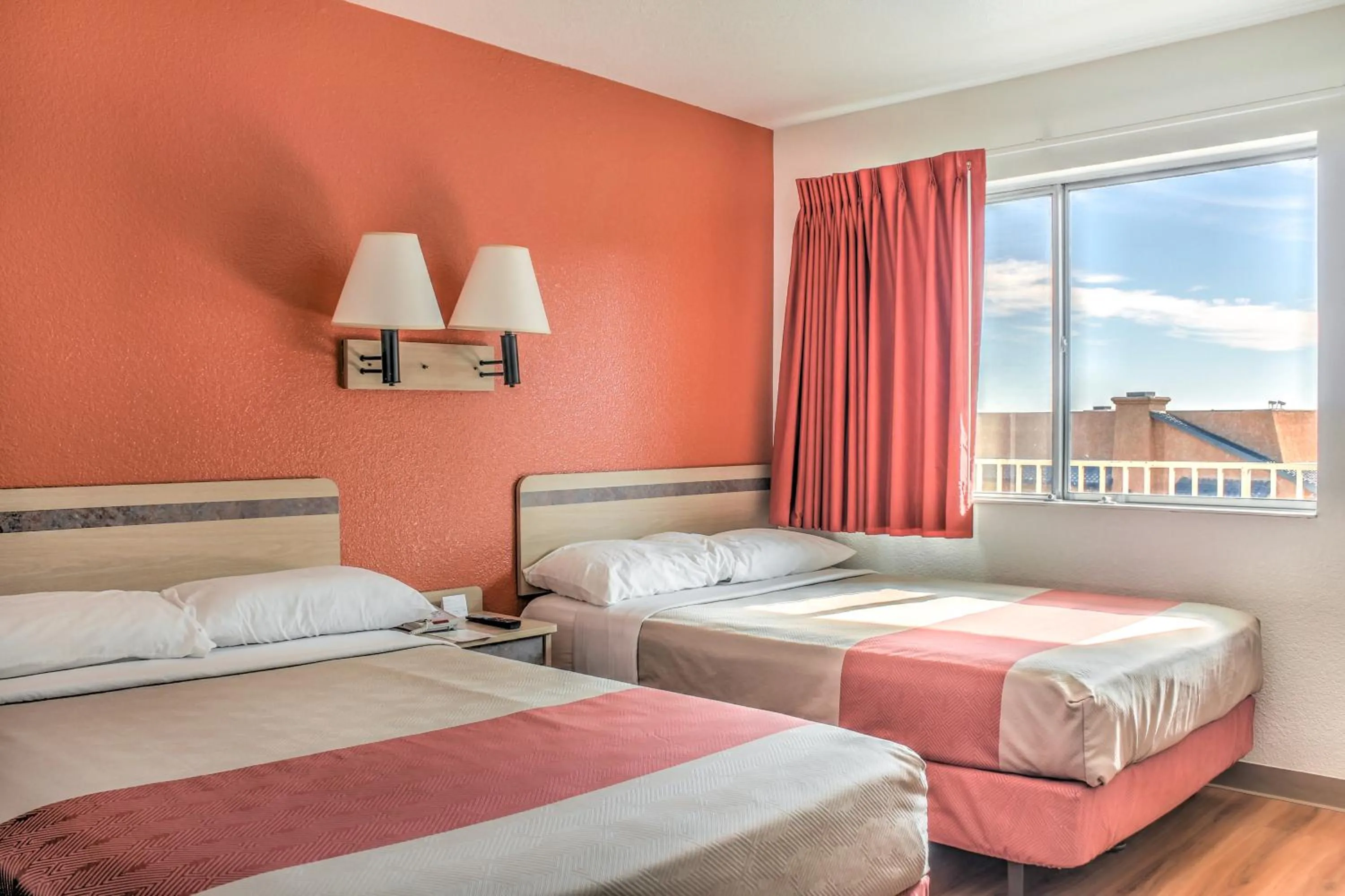 Bedroom, Bed in Motel 6-Mojave, CA