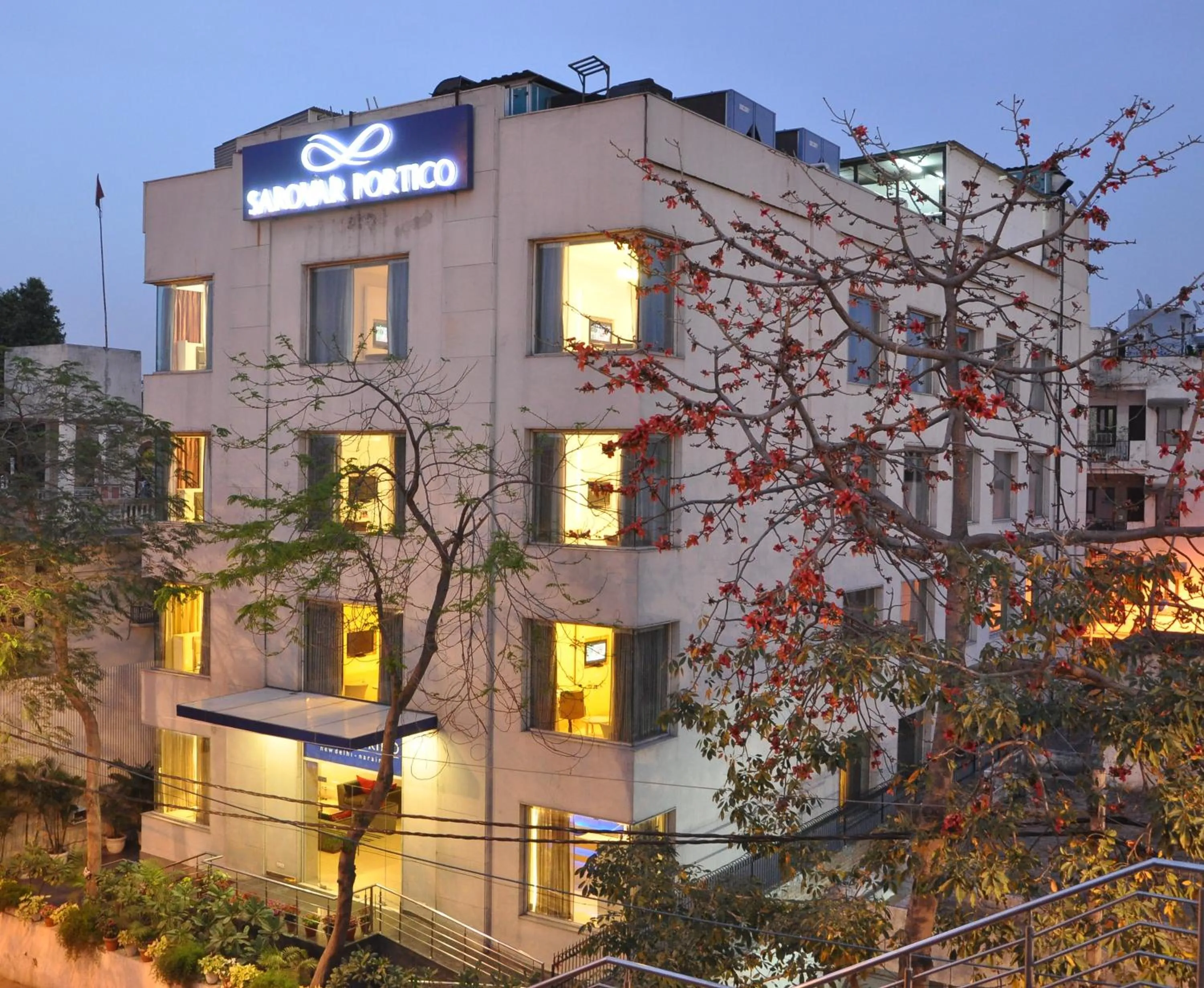 Property building in Sarovar Portico Naraina, Hotel