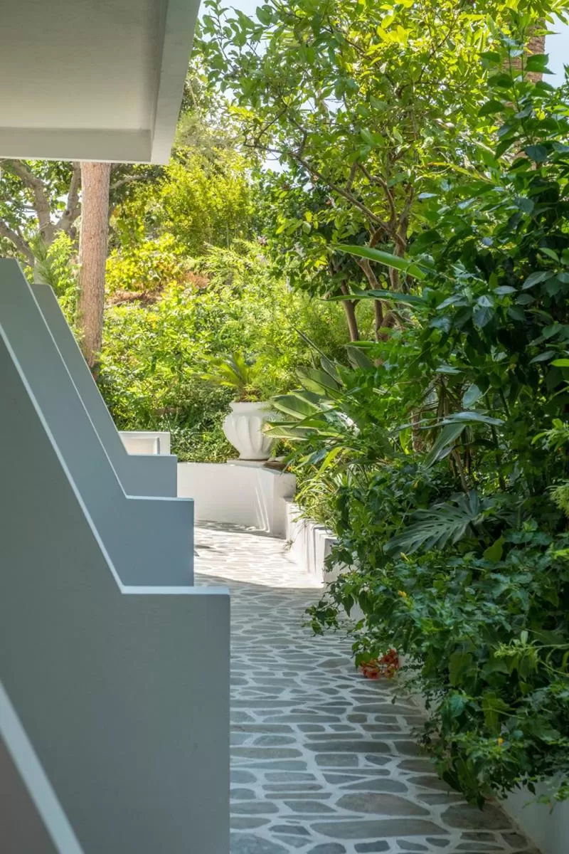 Patio in Aris Boutique Hotel