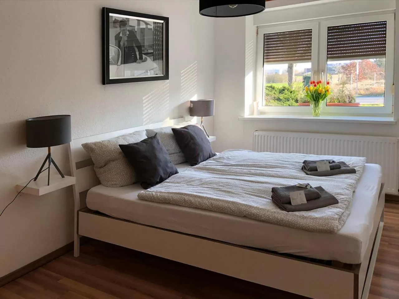 Bed in Landlust Hotel