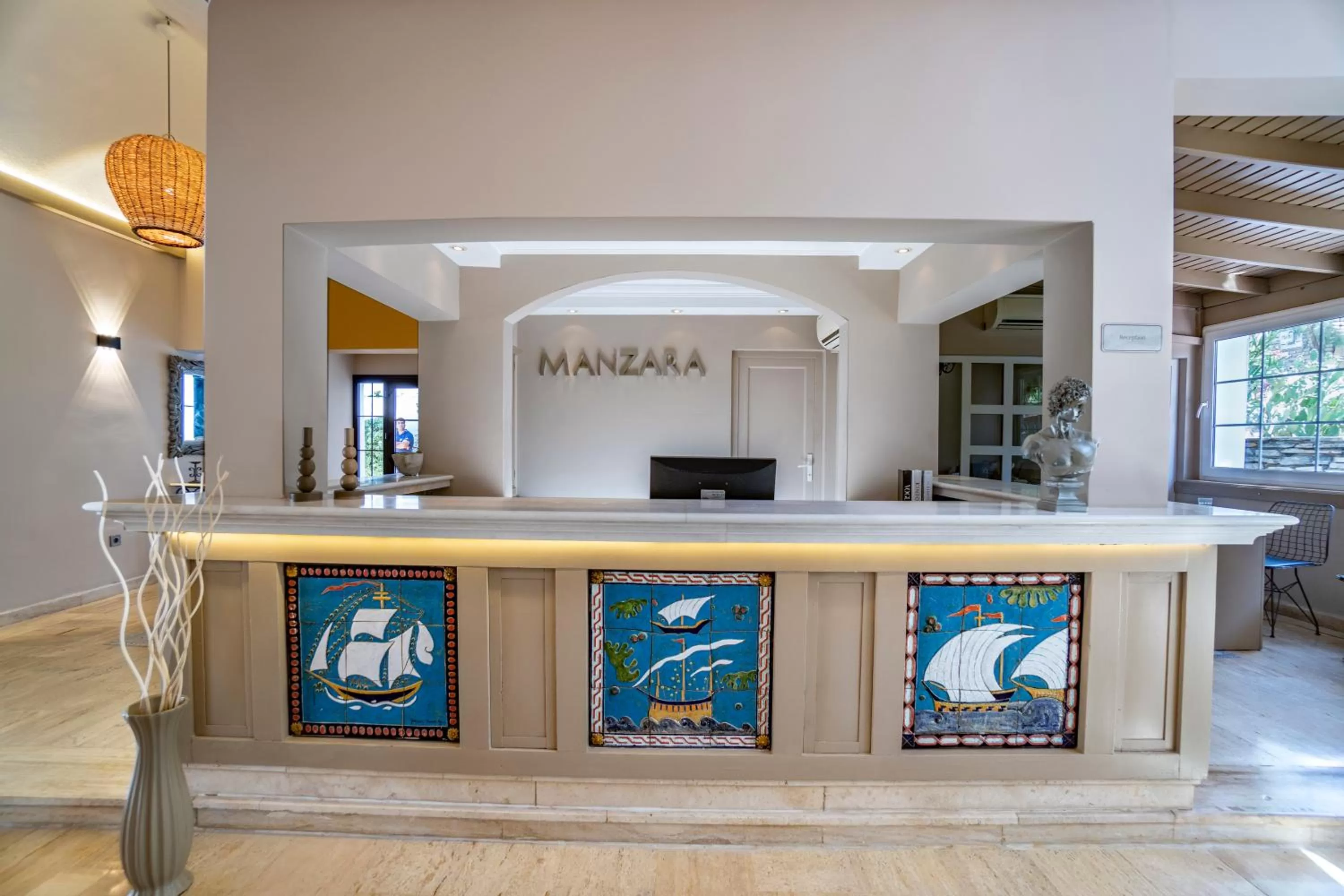 Lobby or reception in Manzara Boutique Hotel - Adults Only