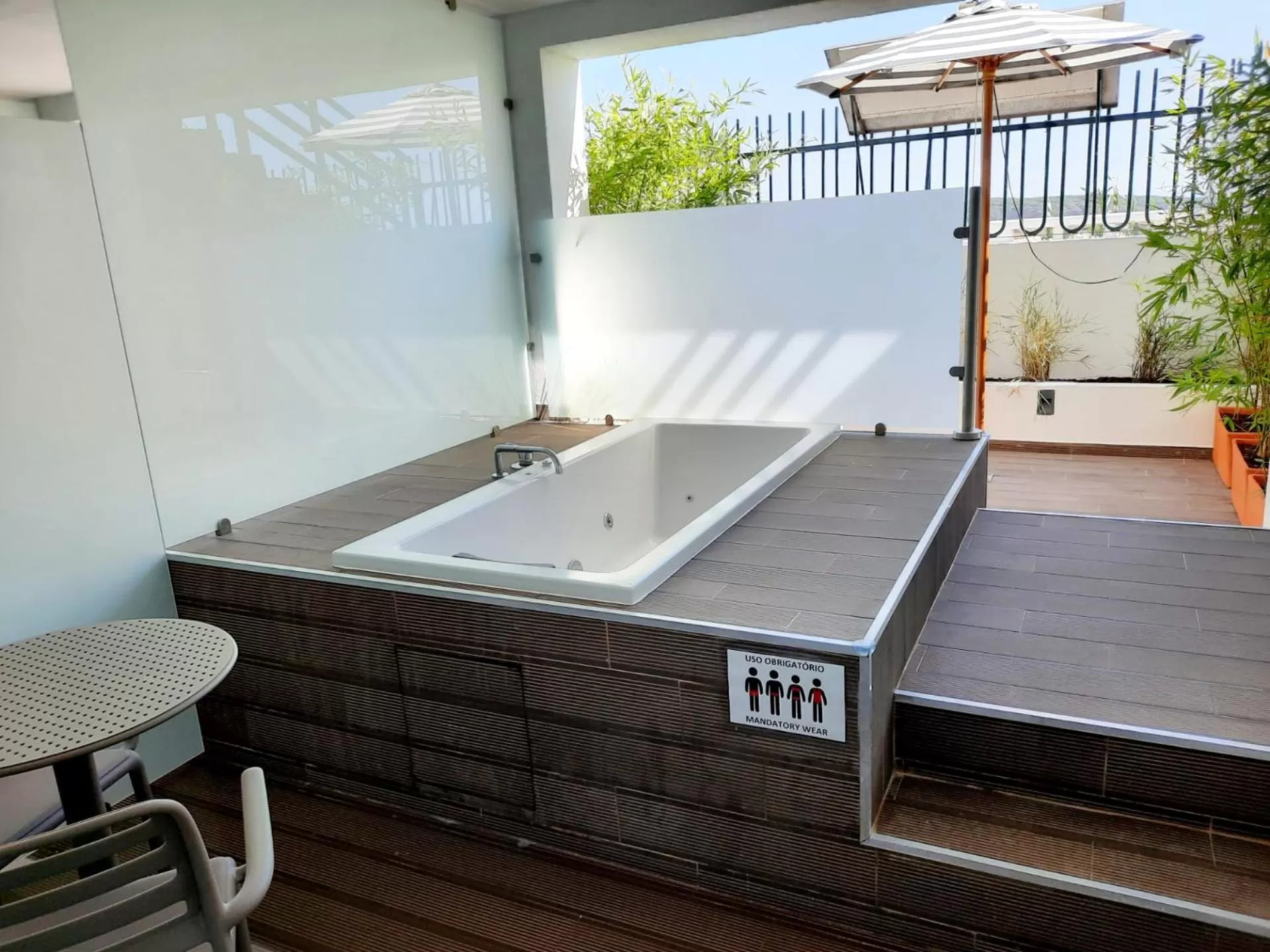 Hot Tub in HS Milfontes Beach Hotel - Duna Parque Resorts & Hotels
