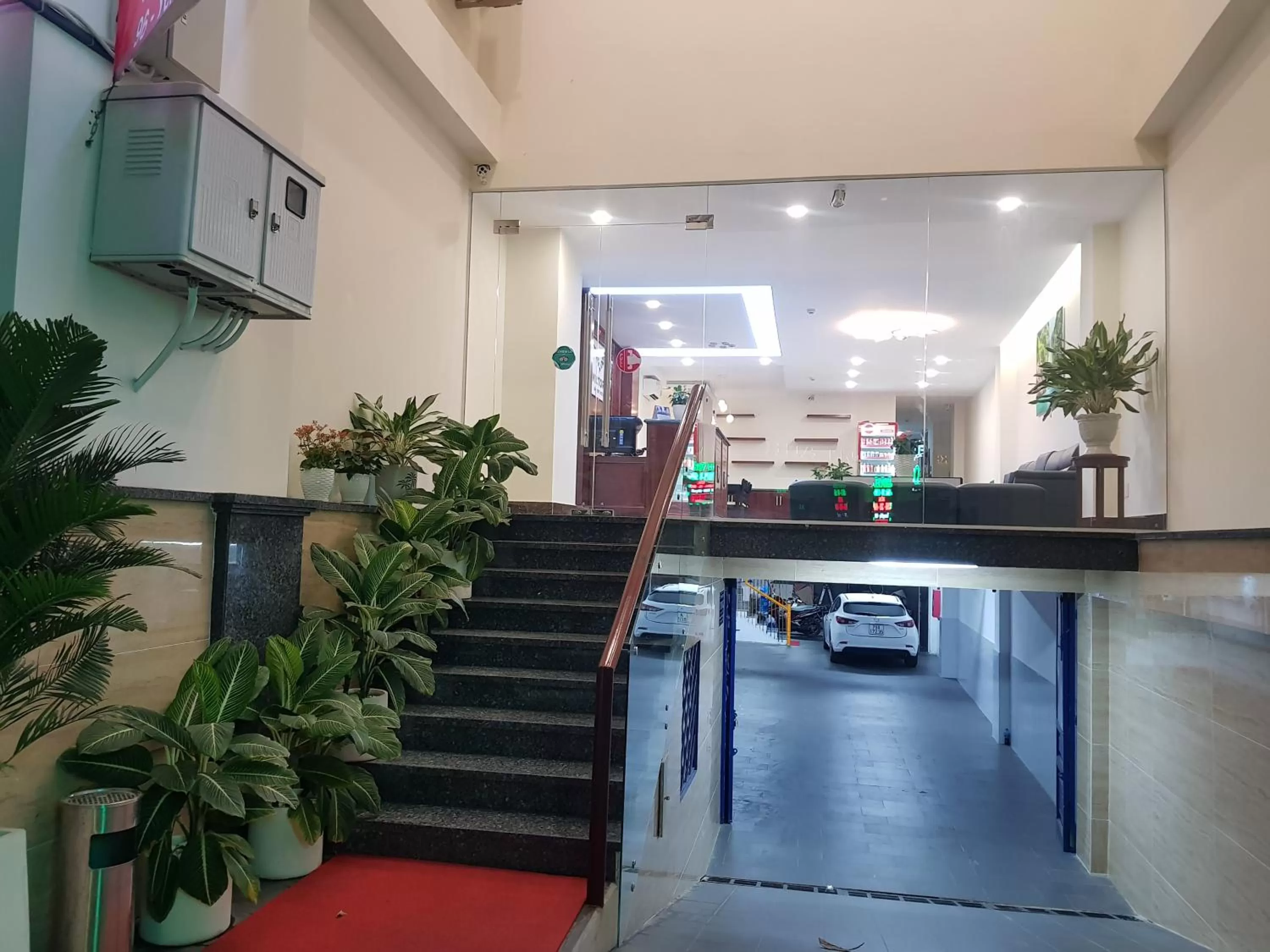 Facade/entrance in Victory Airport Hotel