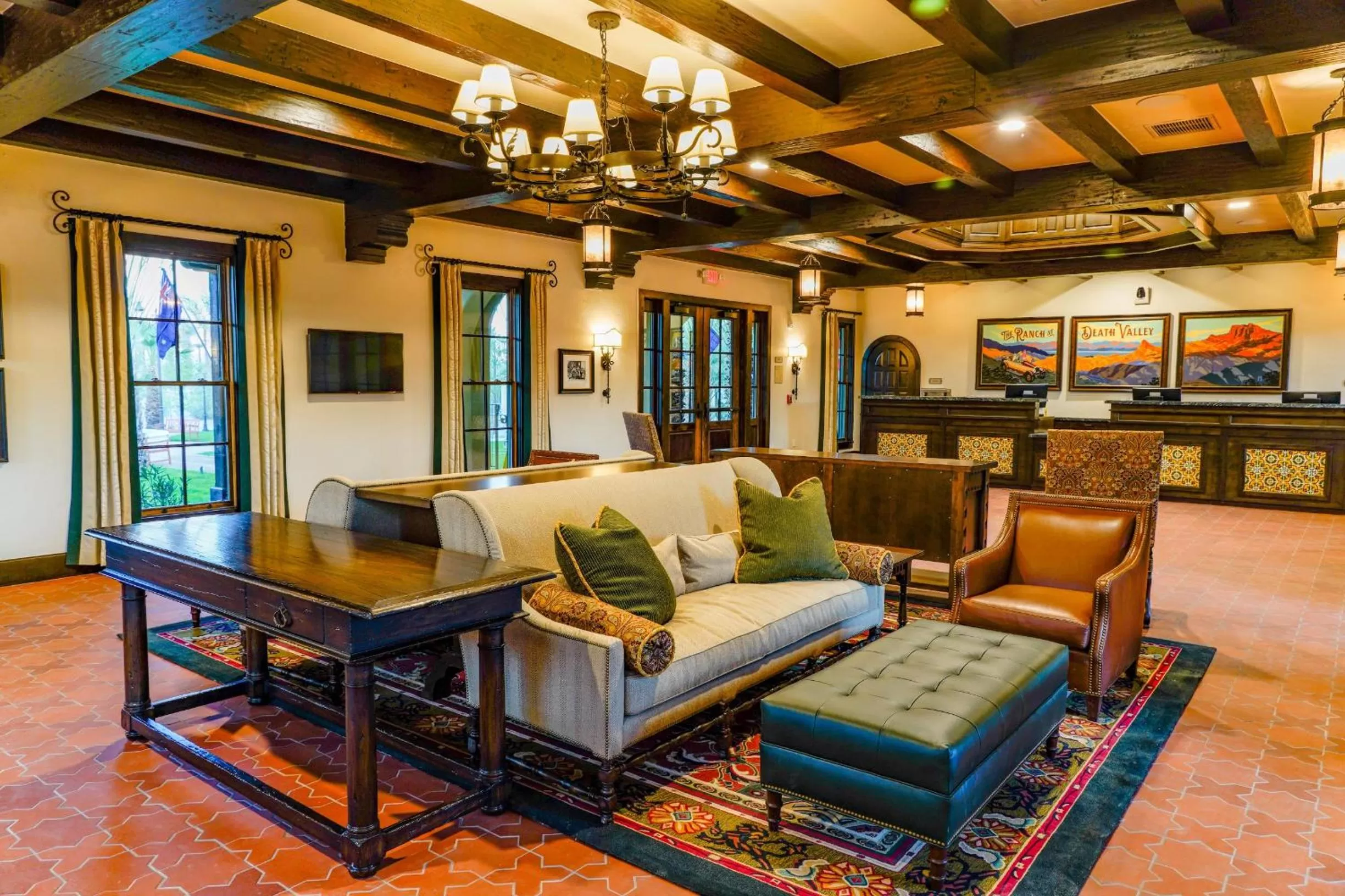 Lobby or reception in The Ranch At Death Valley