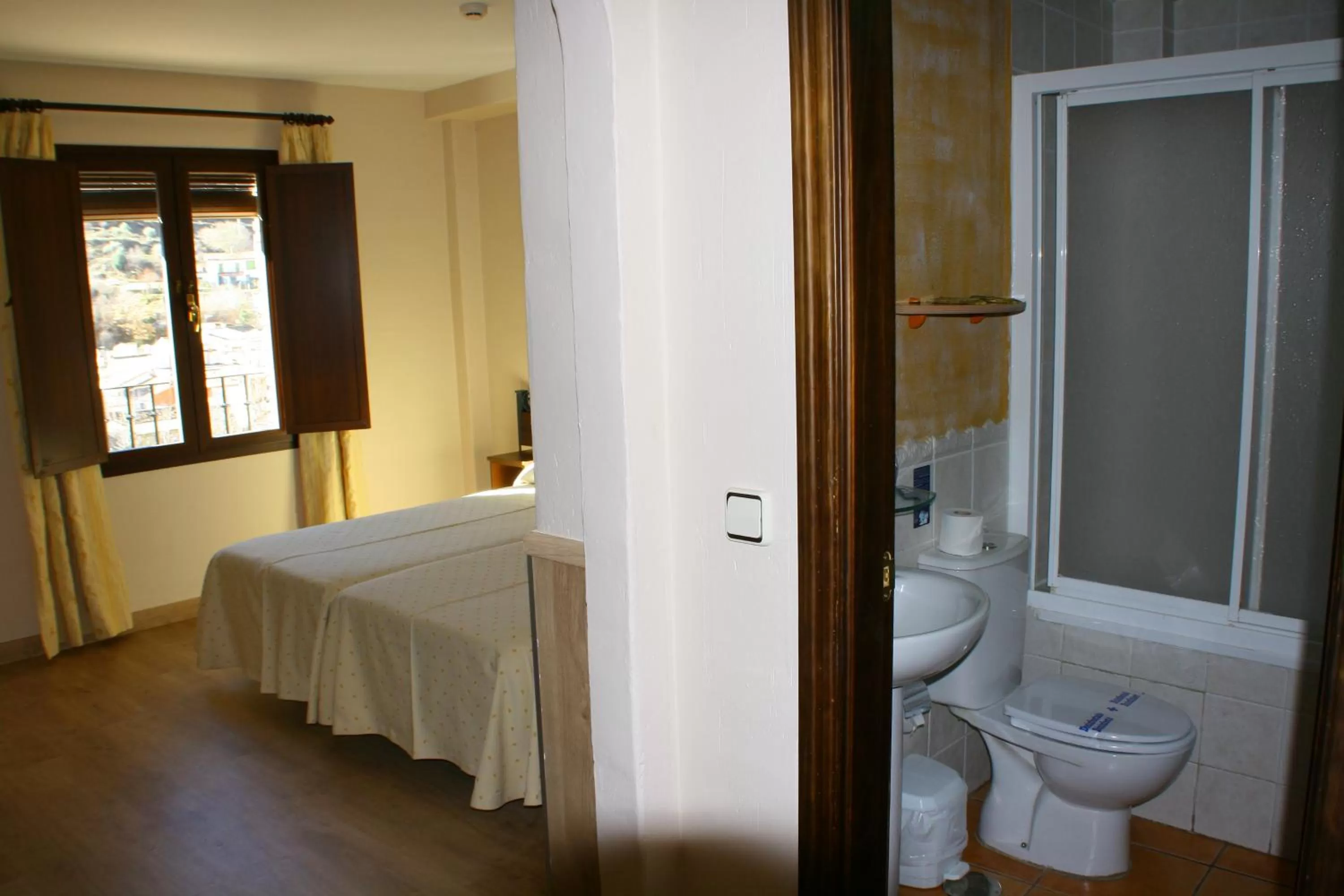 Photo of the whole room, Bed in Hotel Rural Huerta del Laurel