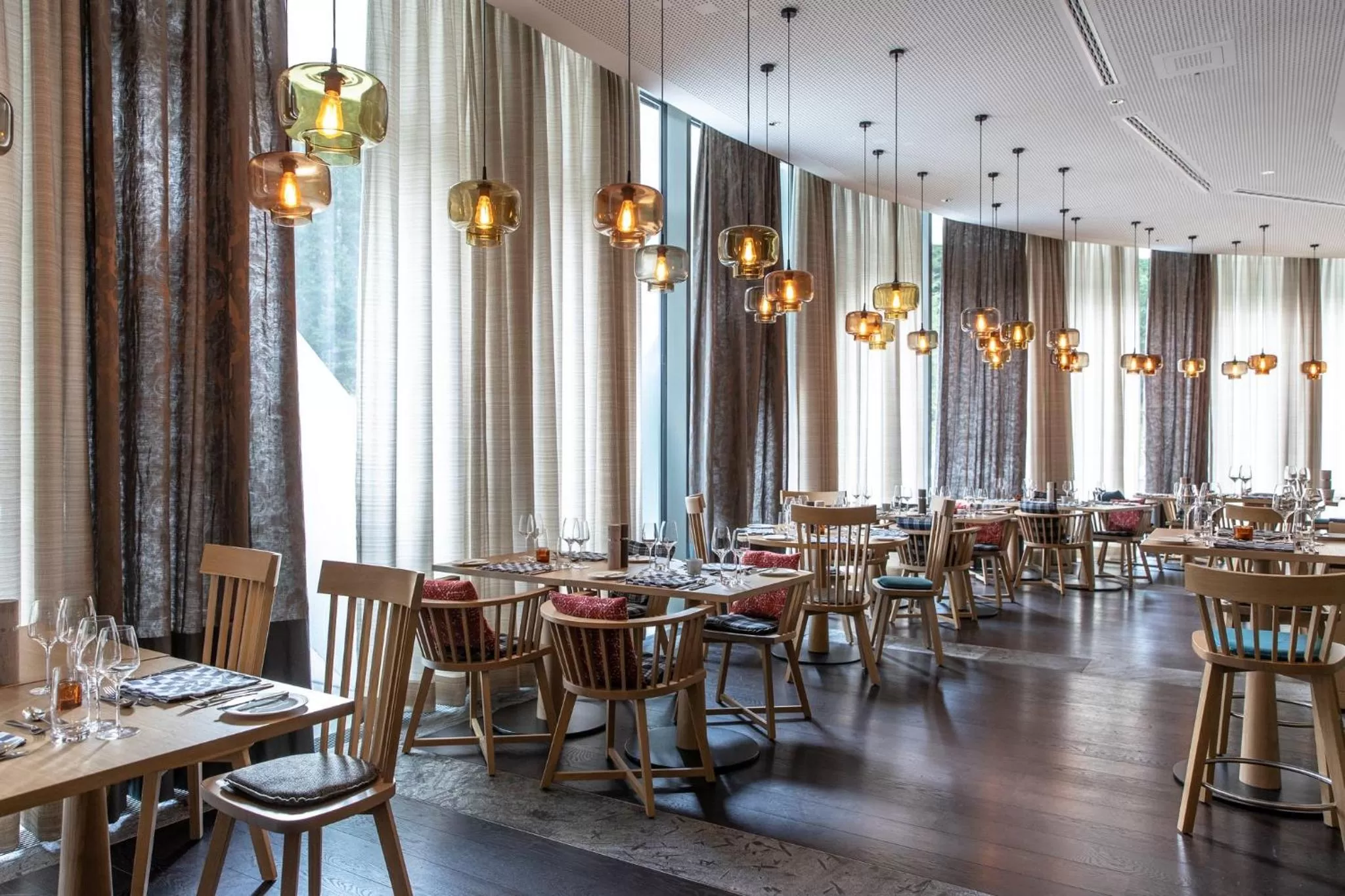 Restaurant/places to eat in AlpenGold Hotel Davos