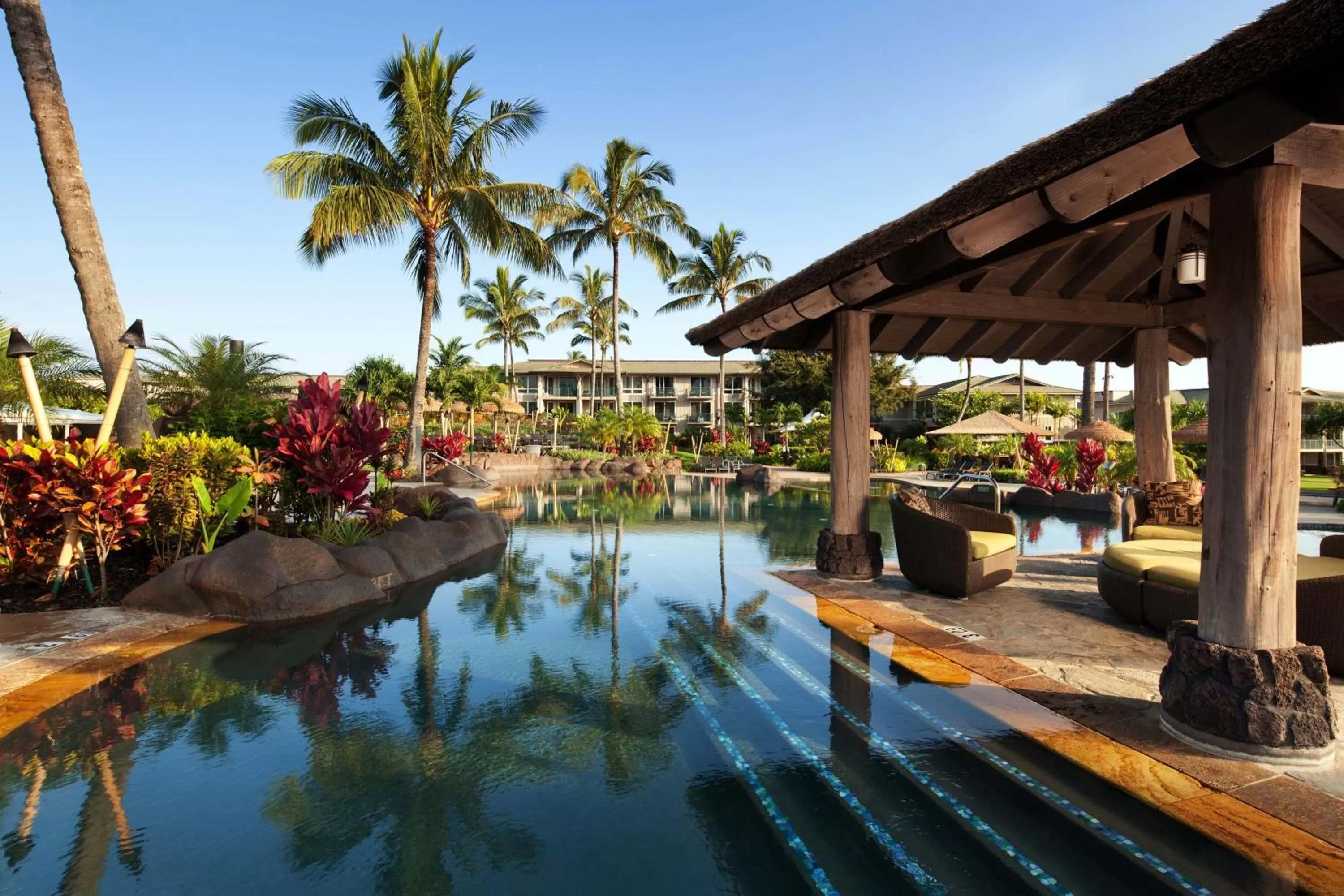 Swimming pool in The Westin Princeville Ocean Resort Villas