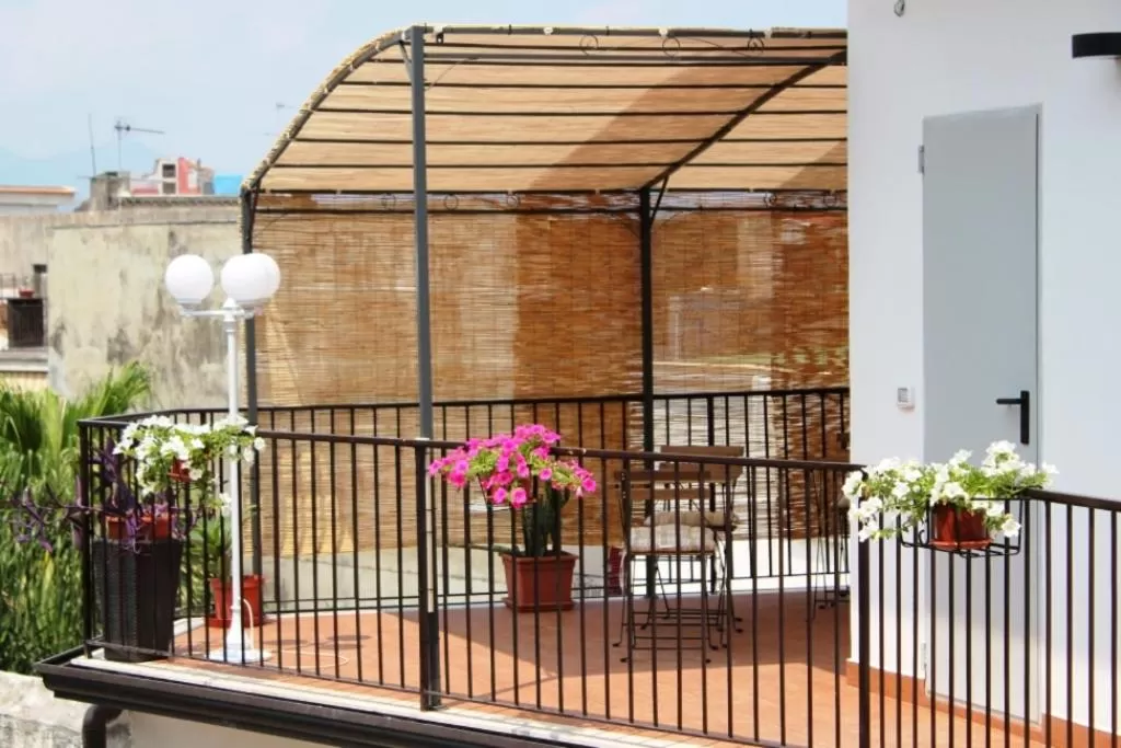 Balcony/Terrace in Tortugas B&B