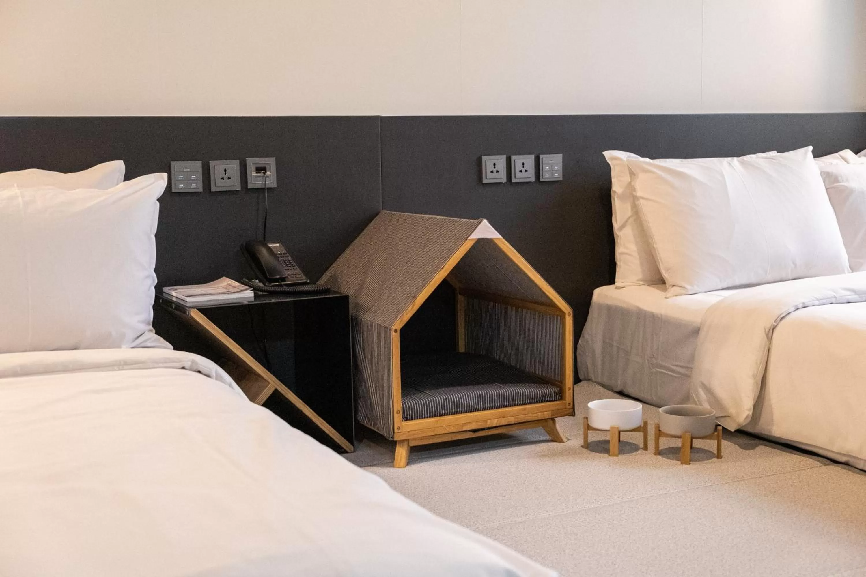 Bed in Hotel Cappuccino