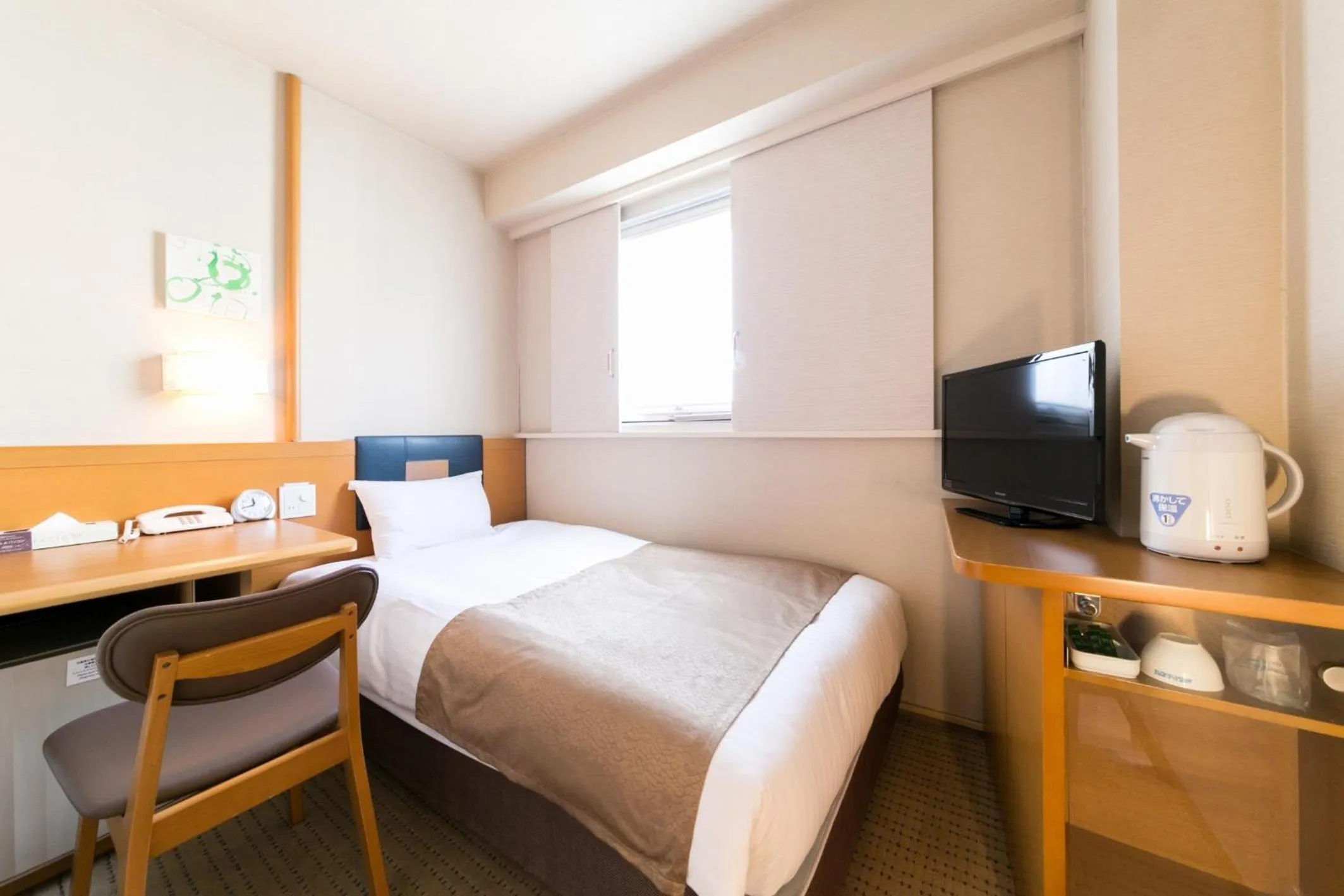 Bed in Pearl Hotel Ryogoku