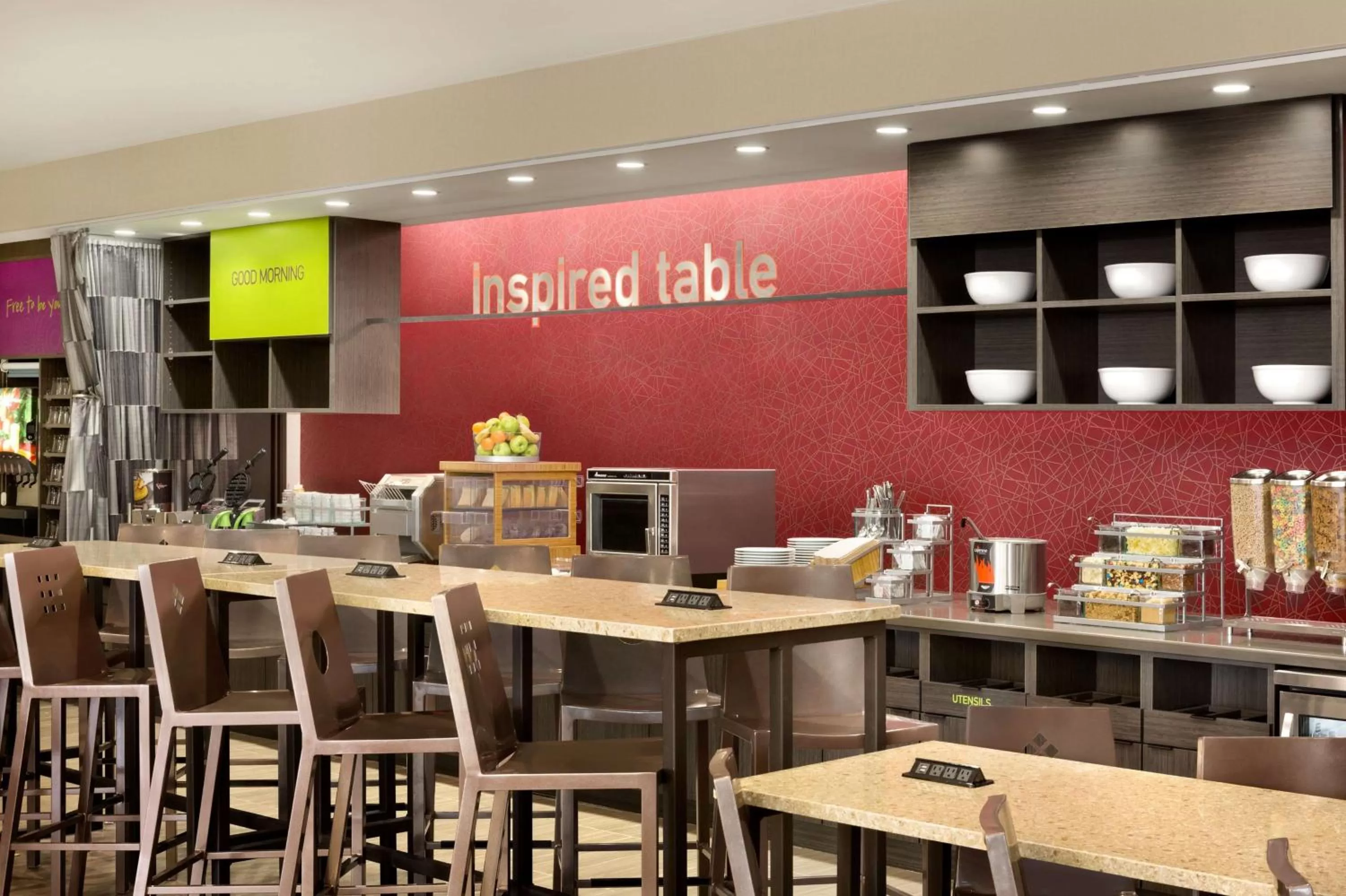 Breakfast in Home2 Suites By Hilton Birmingham Downtown