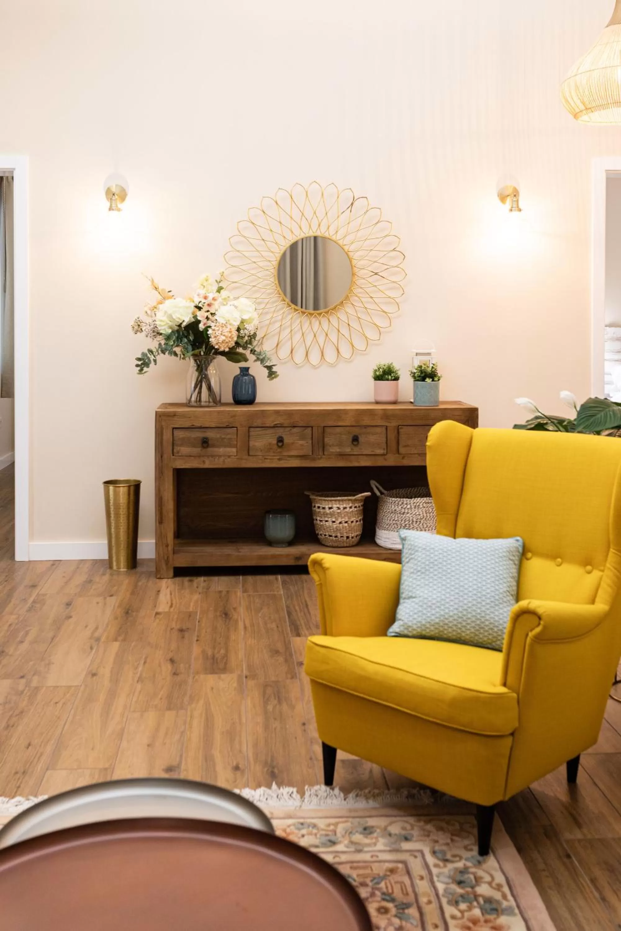 Living room in Hotel Rural Ohana