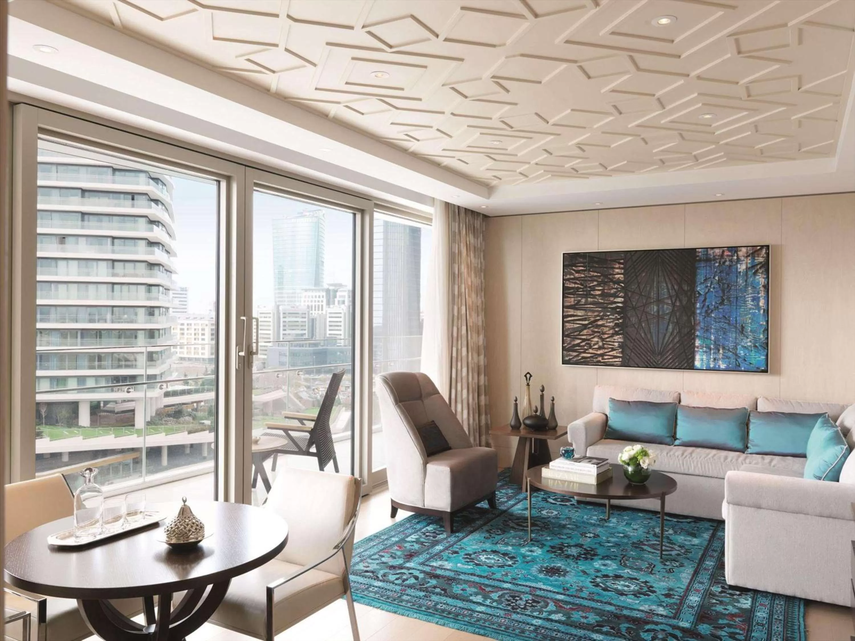 Two-Bedroom Suite with City View in Raffles Istanbul