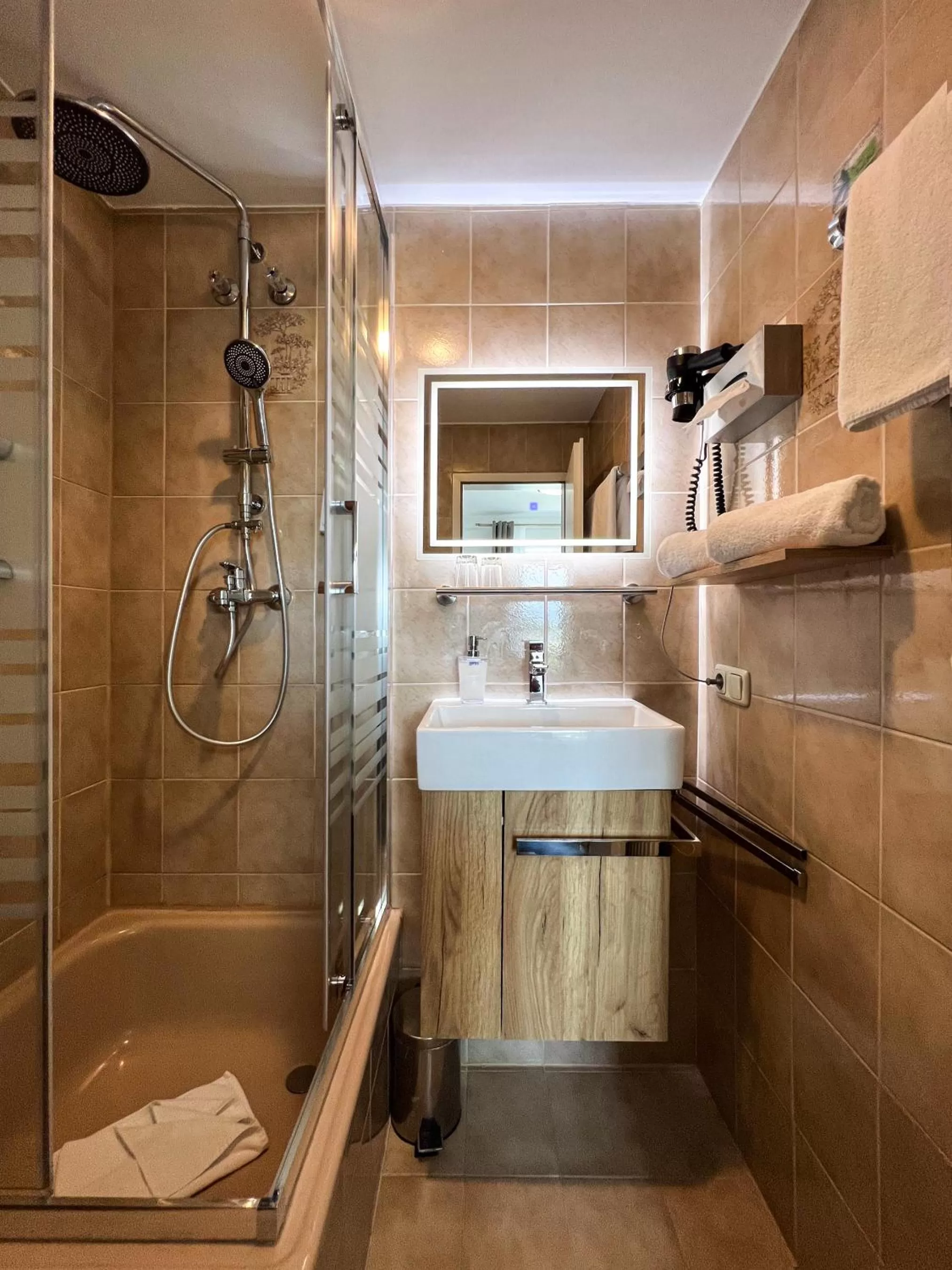 Bathroom in Sieben Zimmer am See