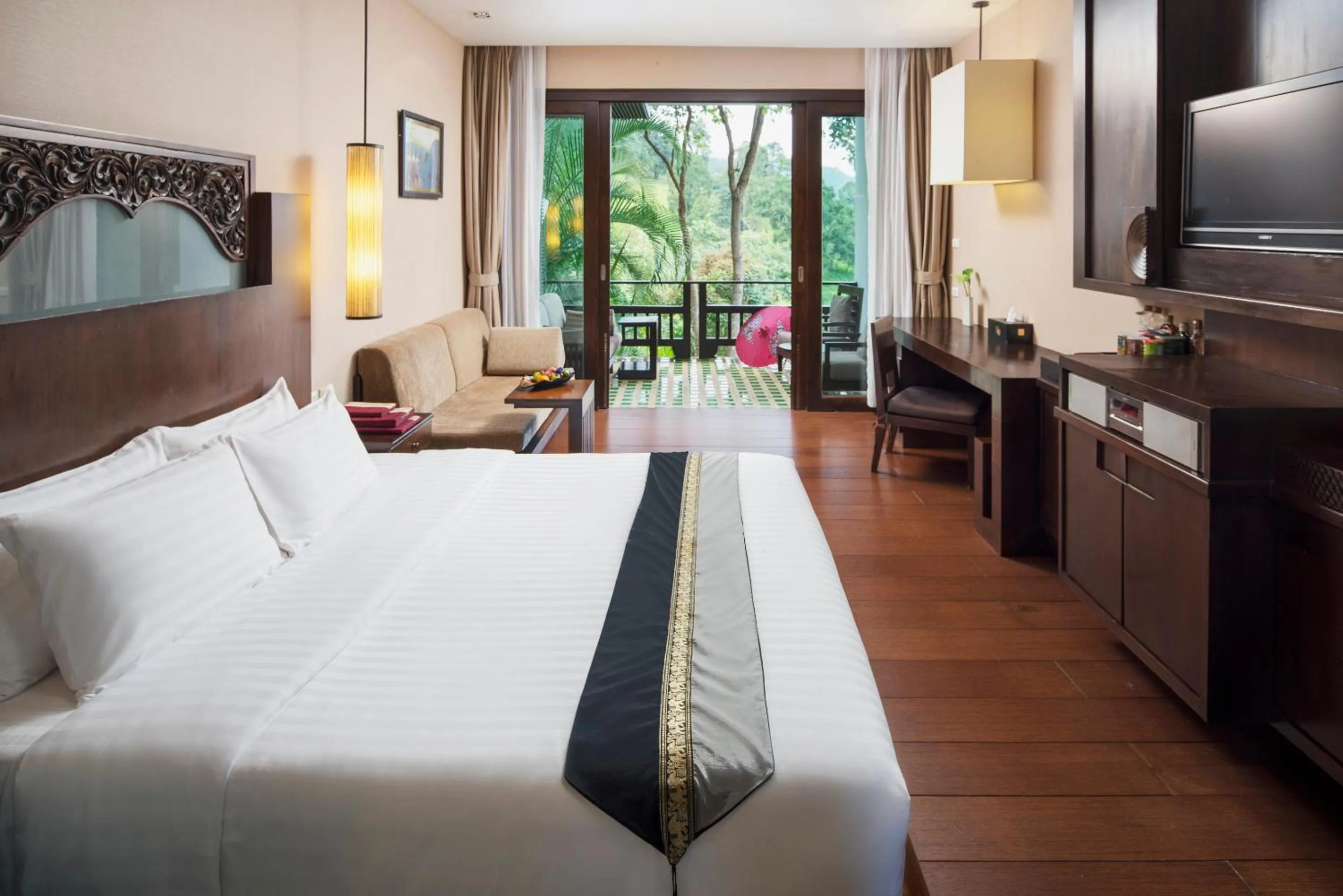 Valley Deluxe Double Room in Panviman Chiang Mai Spa Resort