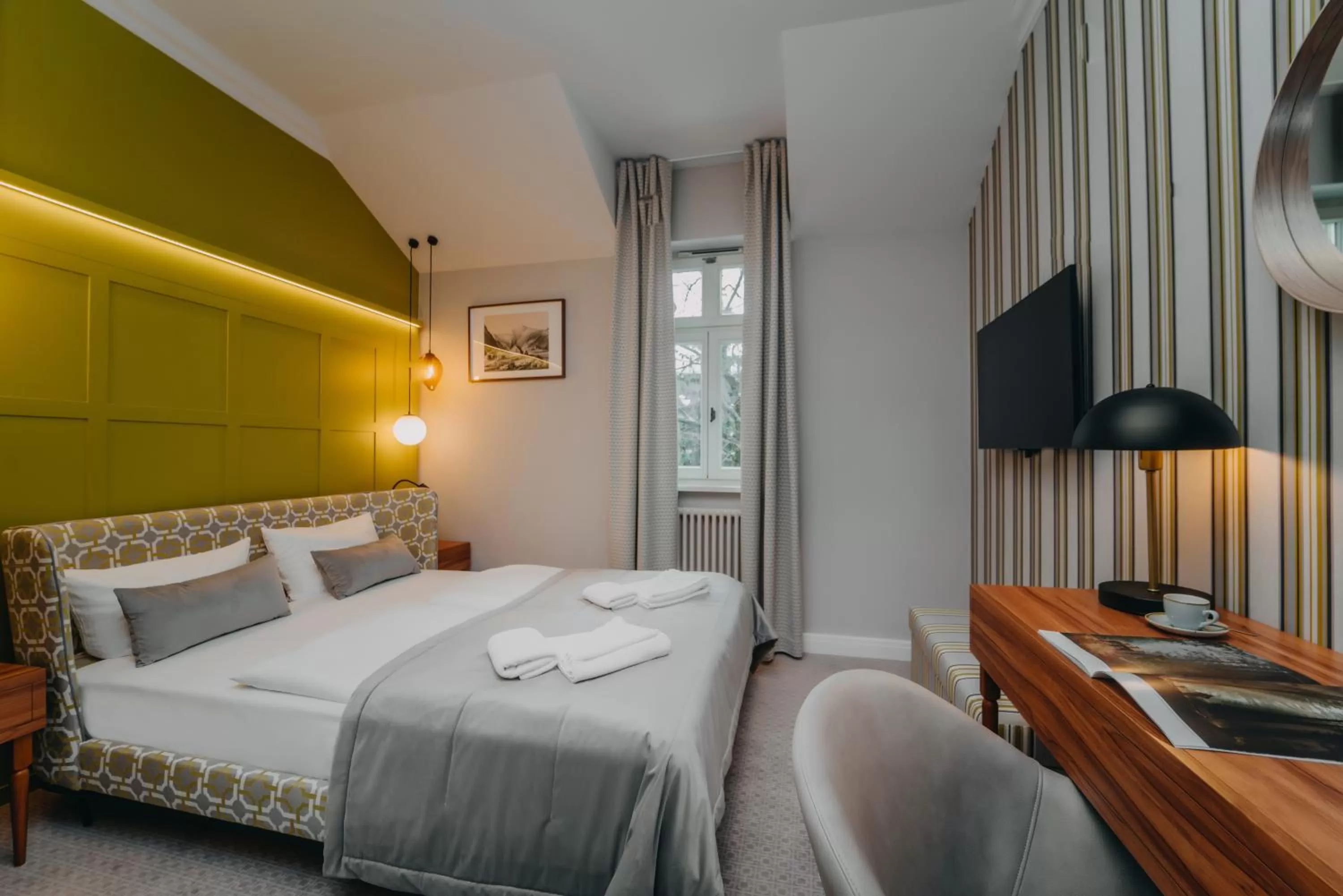 Bed in Bossa Nova Silence & Boutique Hotel