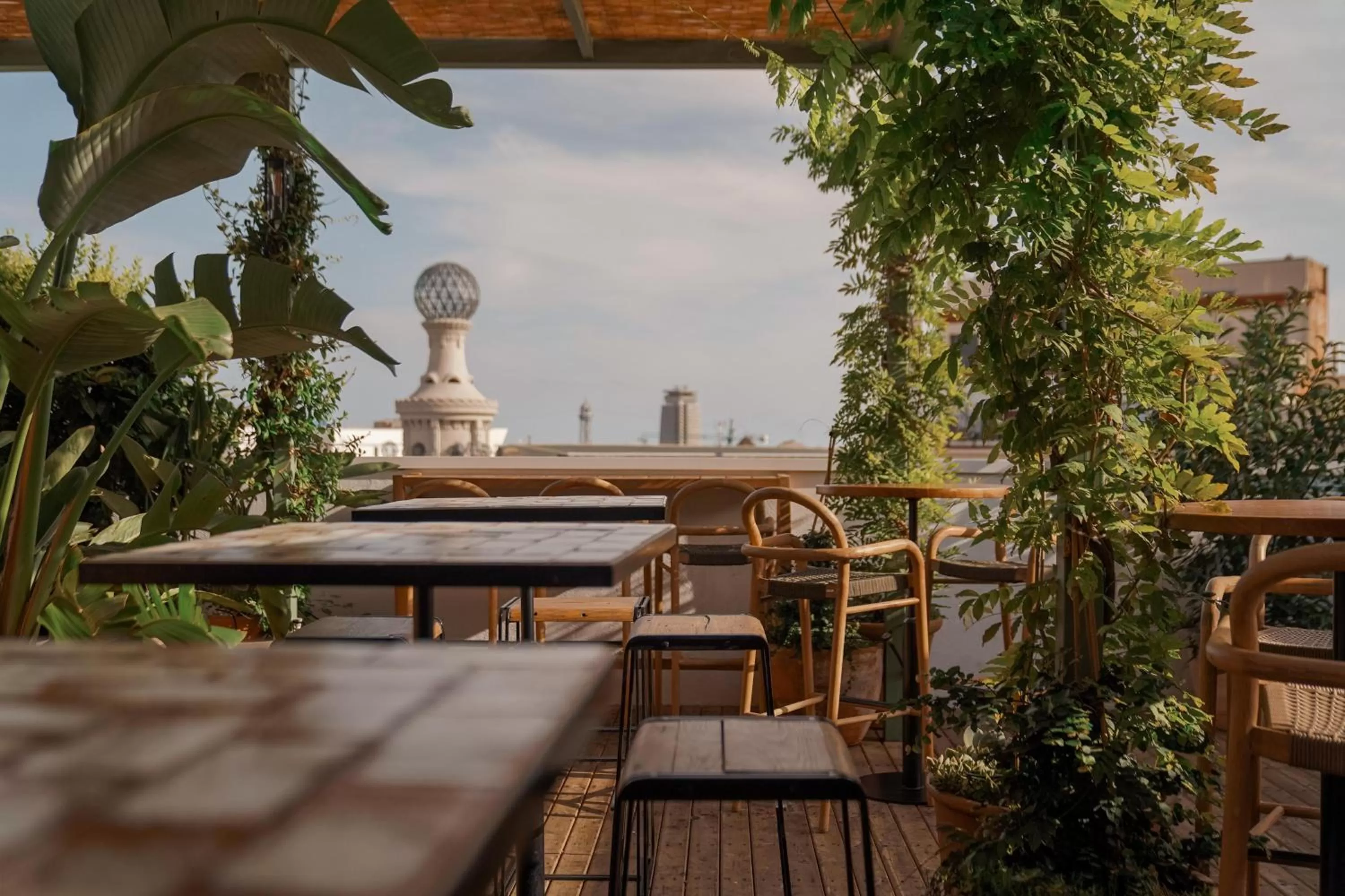 Balcony/Terrace in Hotel Pulitzer Barcelona