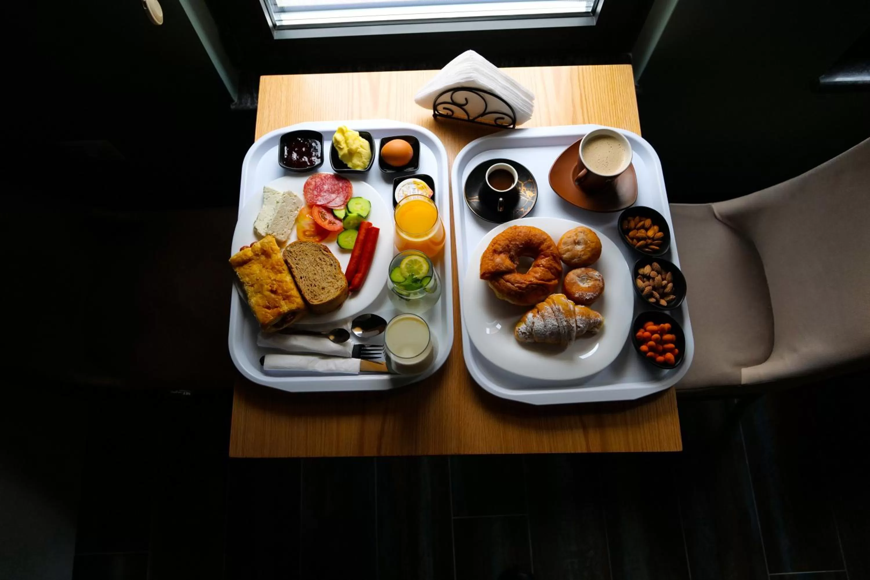 Breakfast in Mergan Hotel