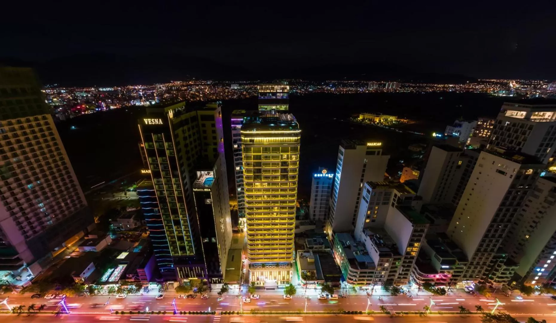 Property building in Queen Ann Nha Trang Hotel