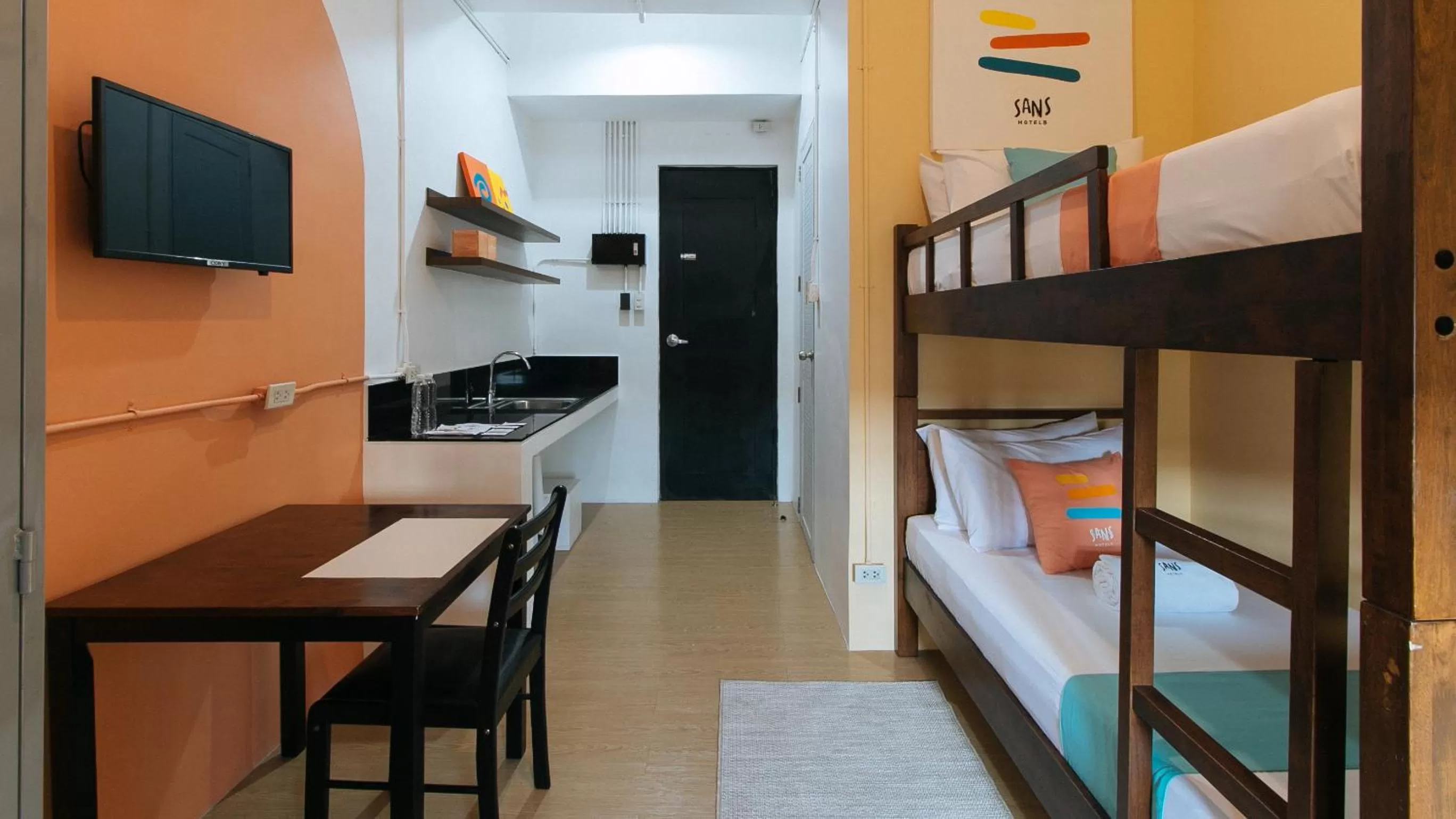 Bedroom in Sans Hotel Laperal Manila