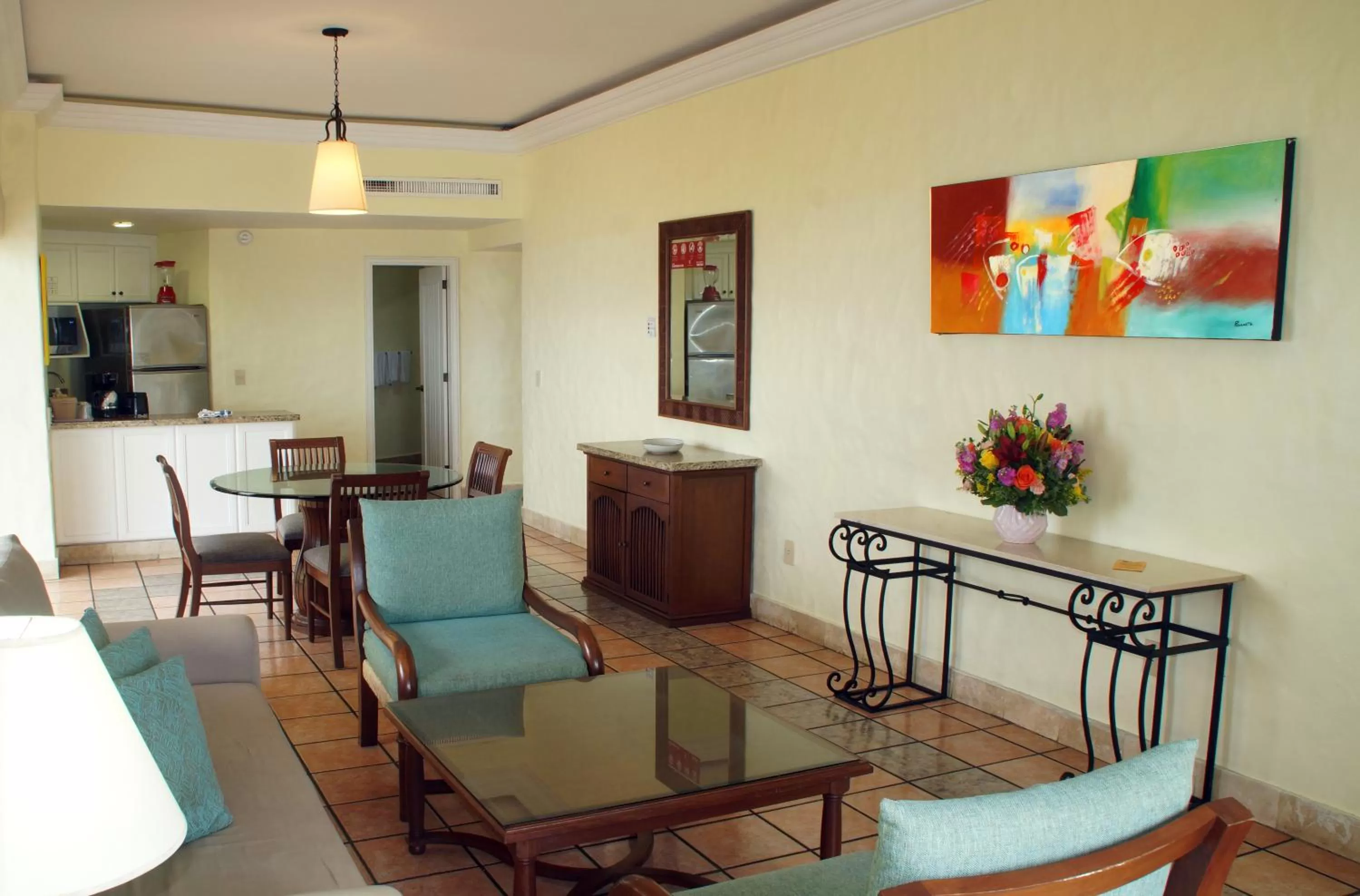 Living room in Royal Villas Resort