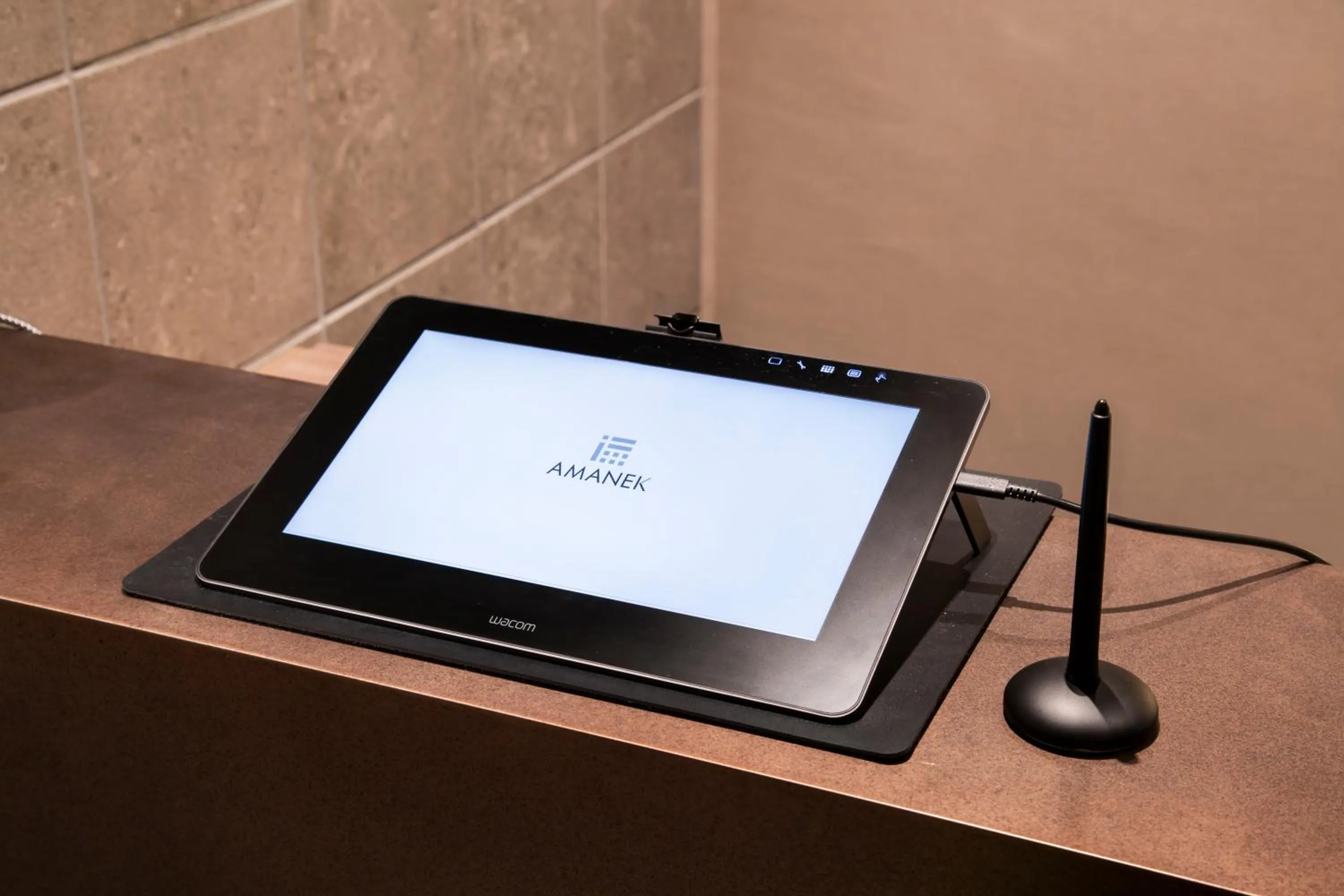 Lobby or reception in HOTEL AMANEK Kamata-Eki Mae