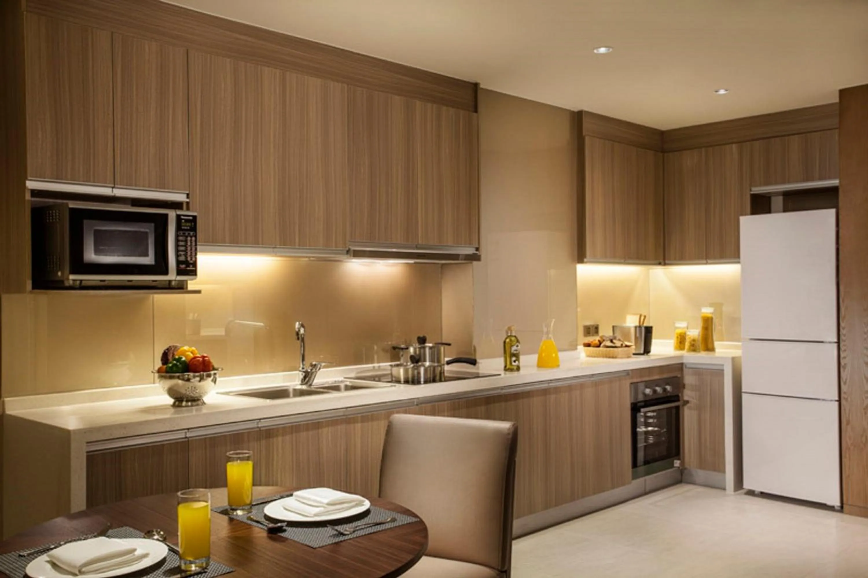 Kitchen or kitchenette in Somerset Wusheng Wuhan