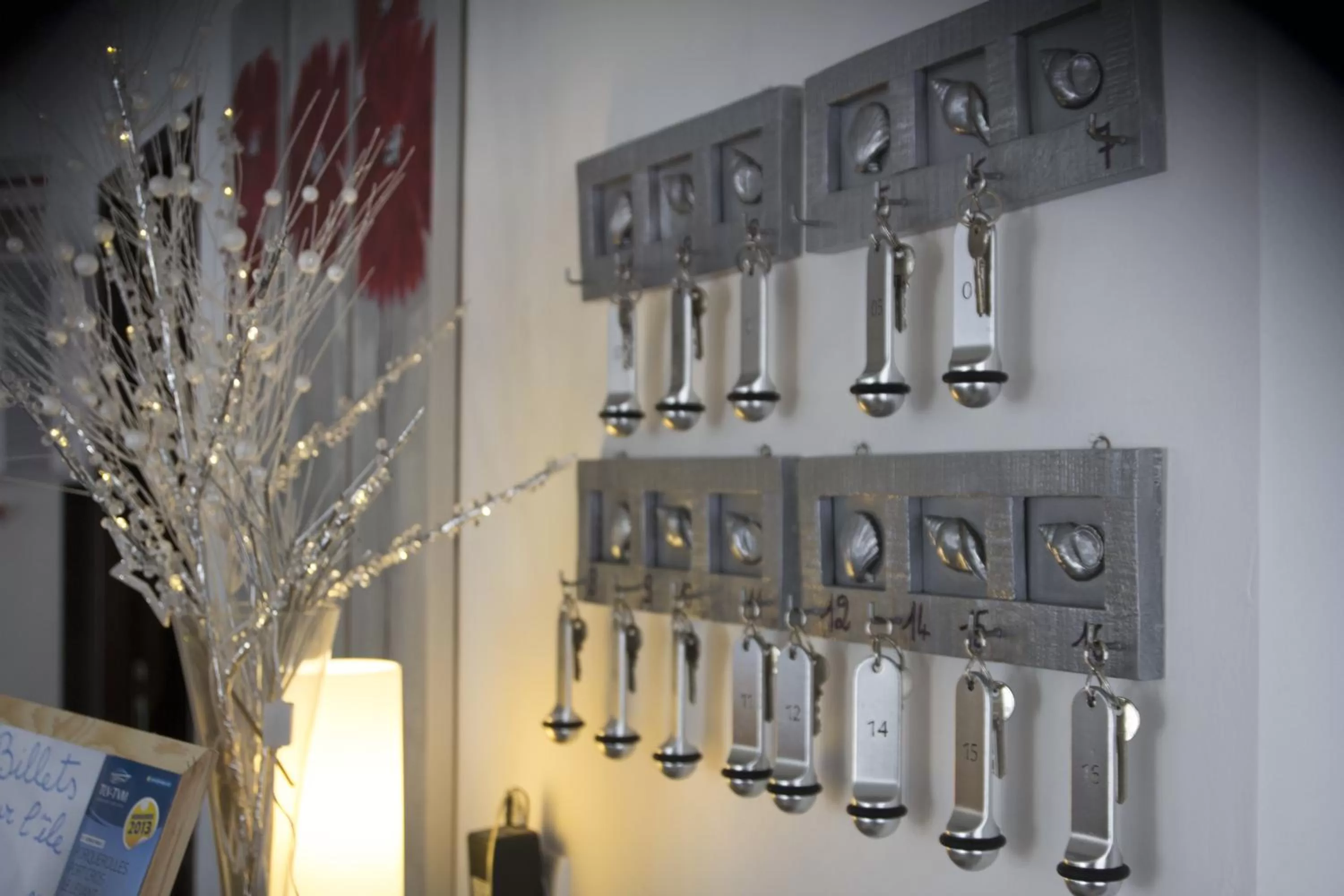 Lobby or reception in Hôtel Le Méditerranée