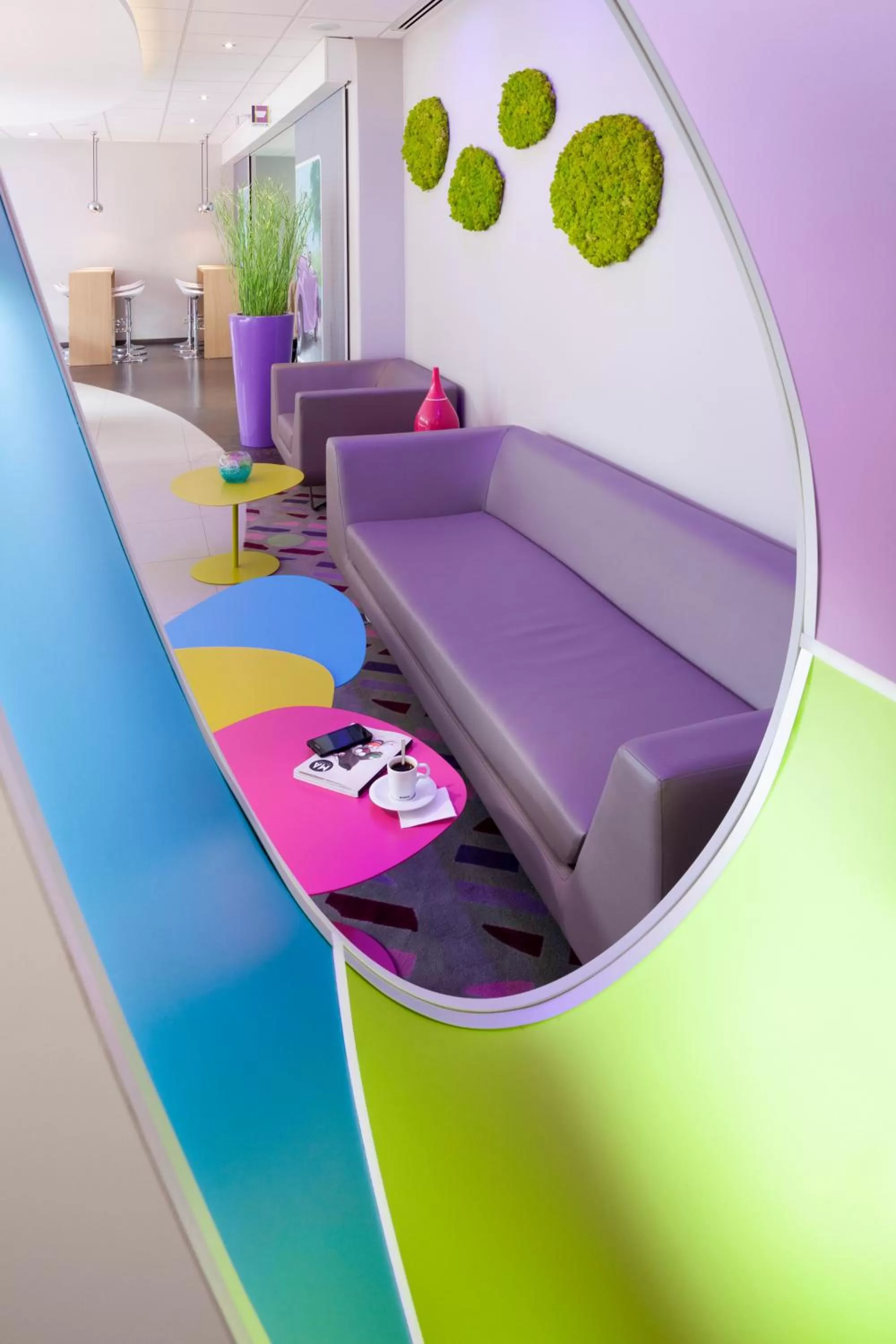Lobby or reception in ibis Styles Montbéliard