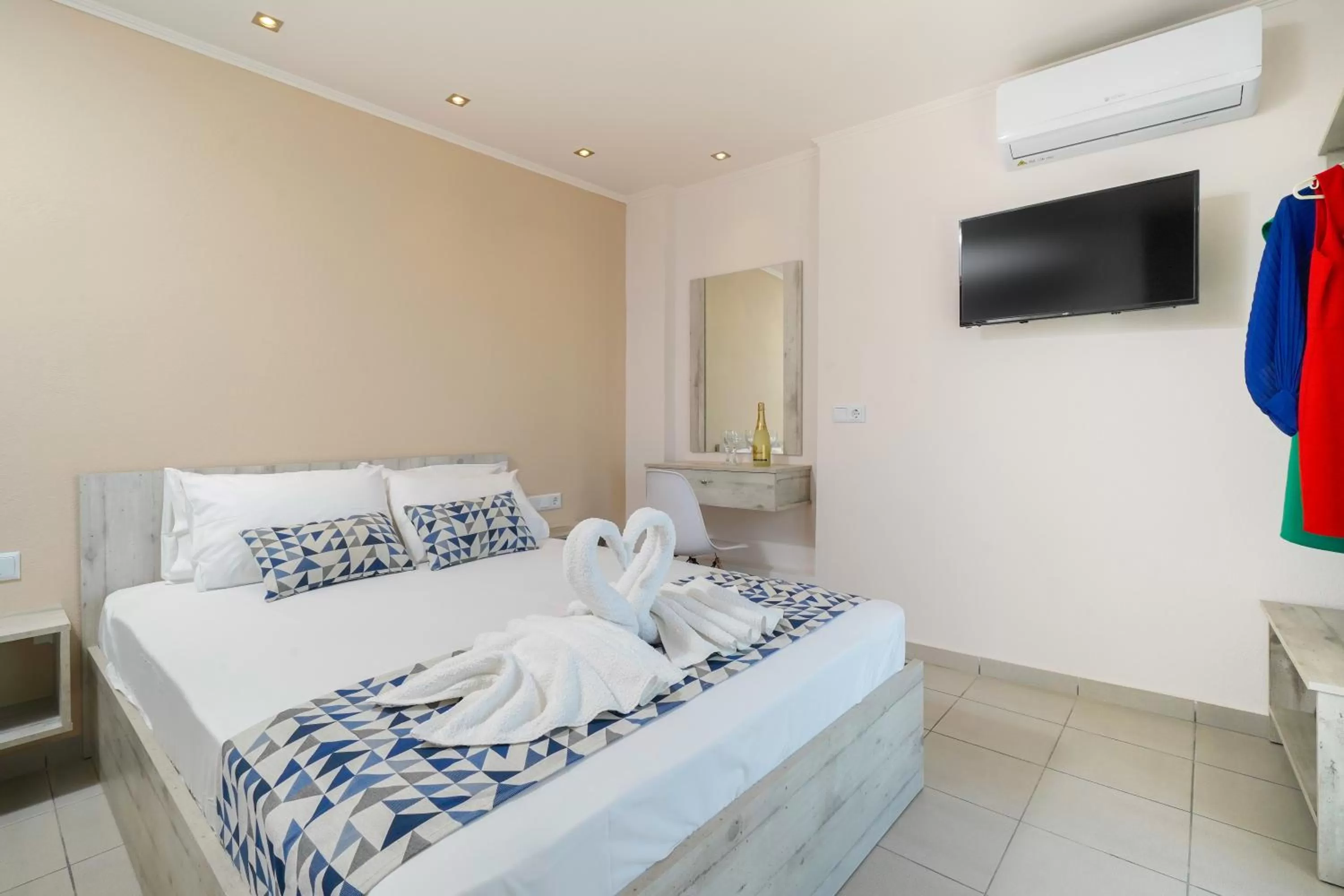 Bed in Endless View Villa