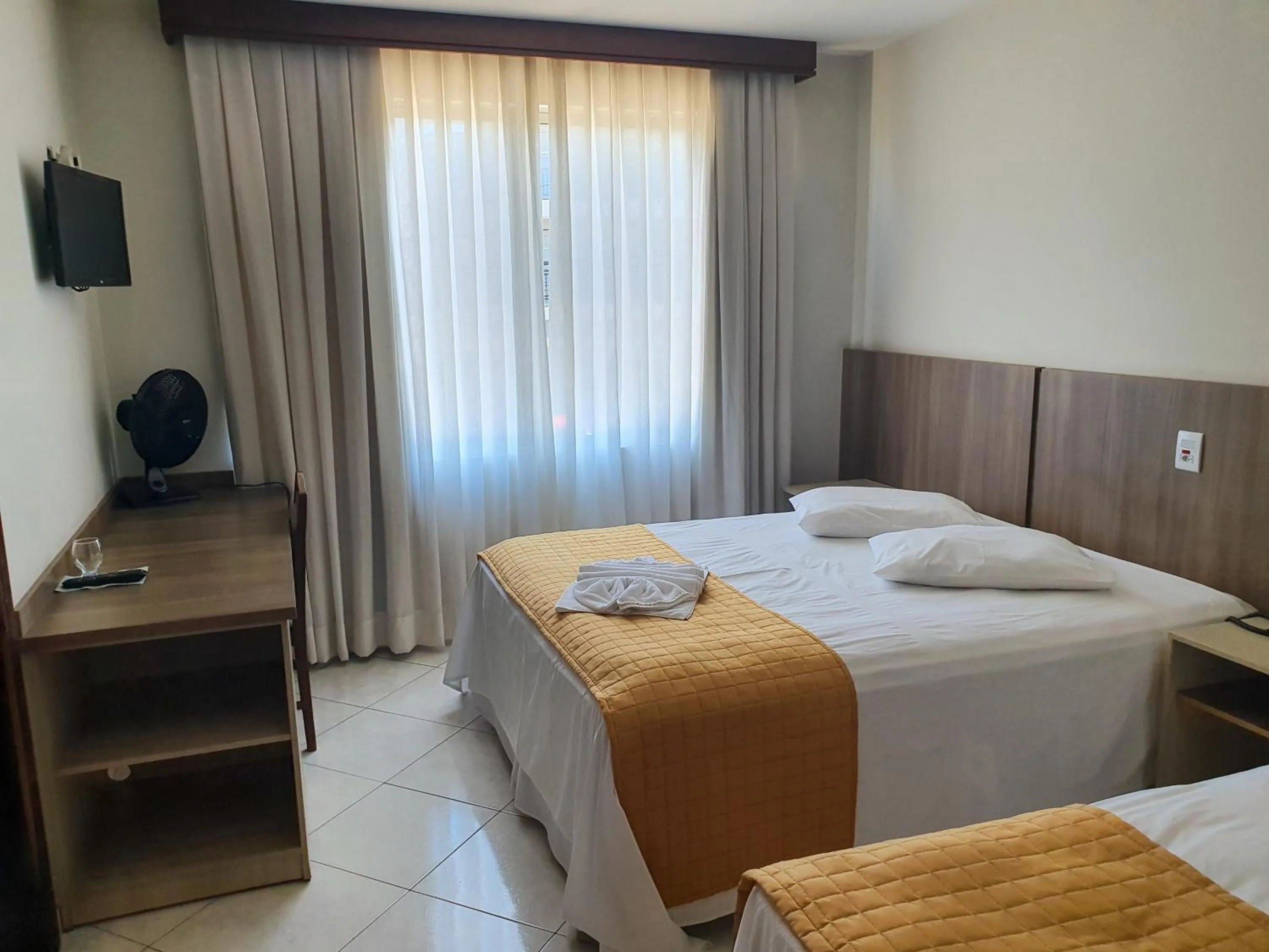 Bed in San Marino Palace Hotel