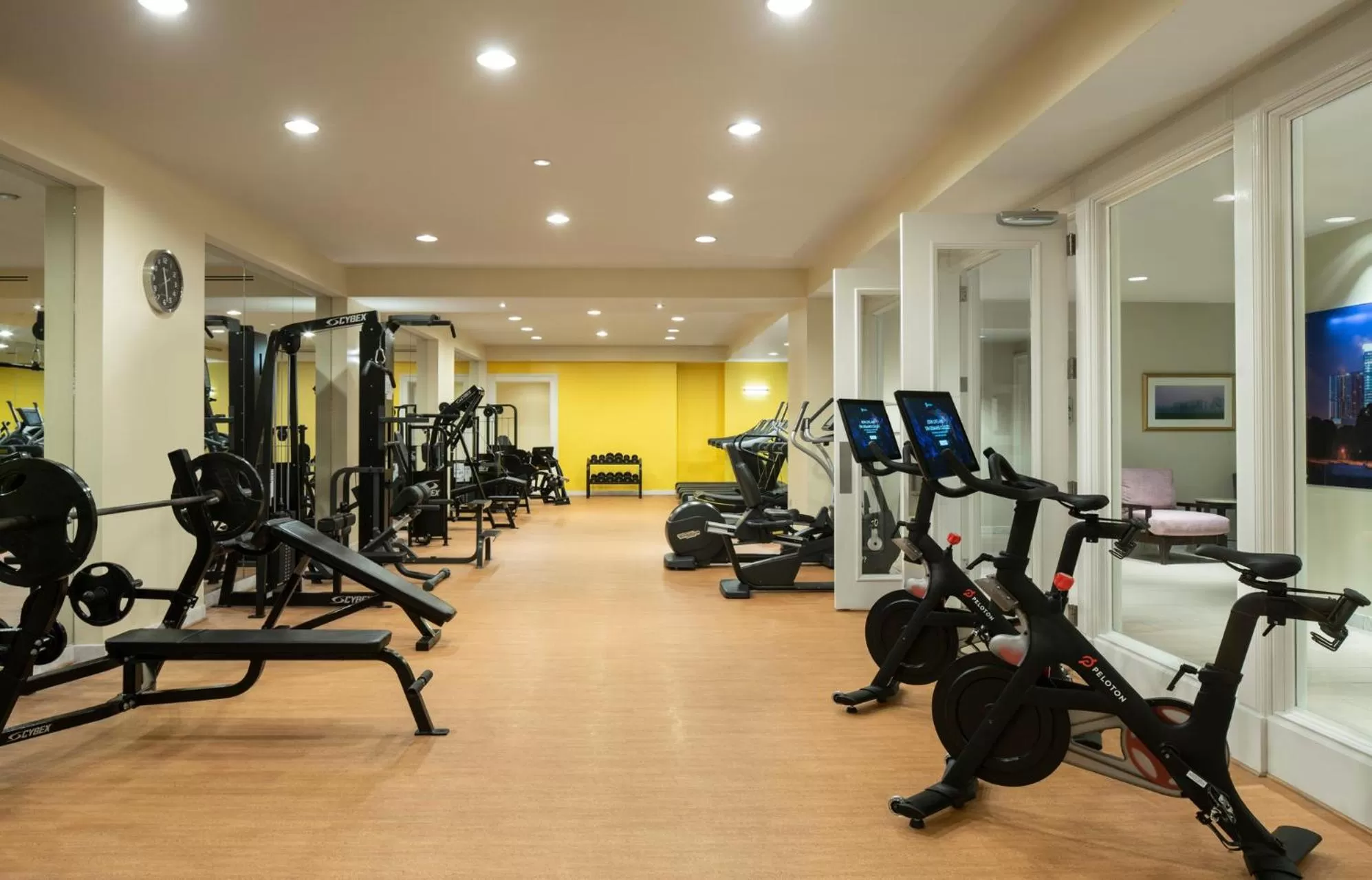 Fitness centre/facilities in Four Seasons Hotel Atlanta