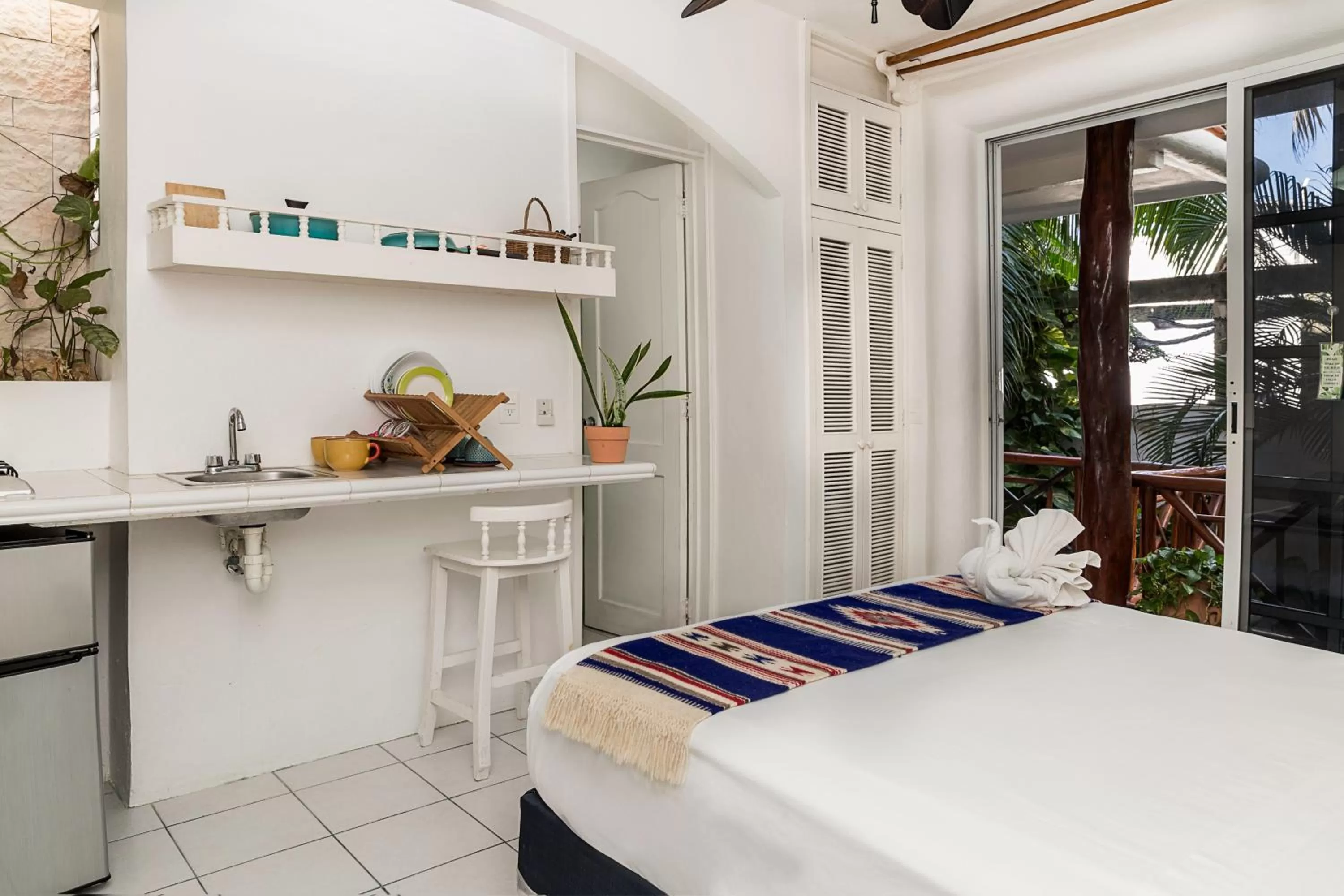 Bed in Selva y Mar Apart Hotel