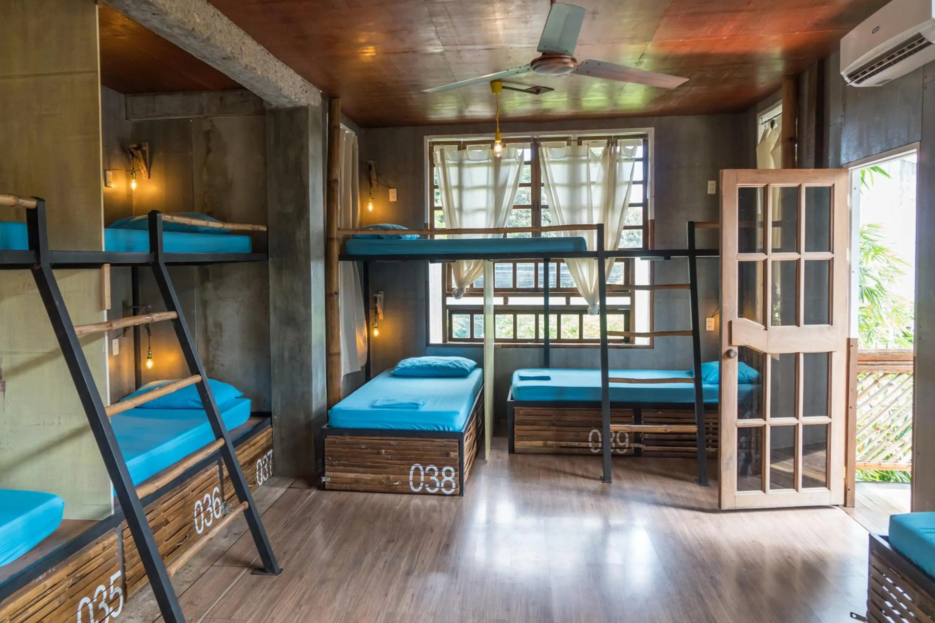 Bed in The Flying Fish Hostel