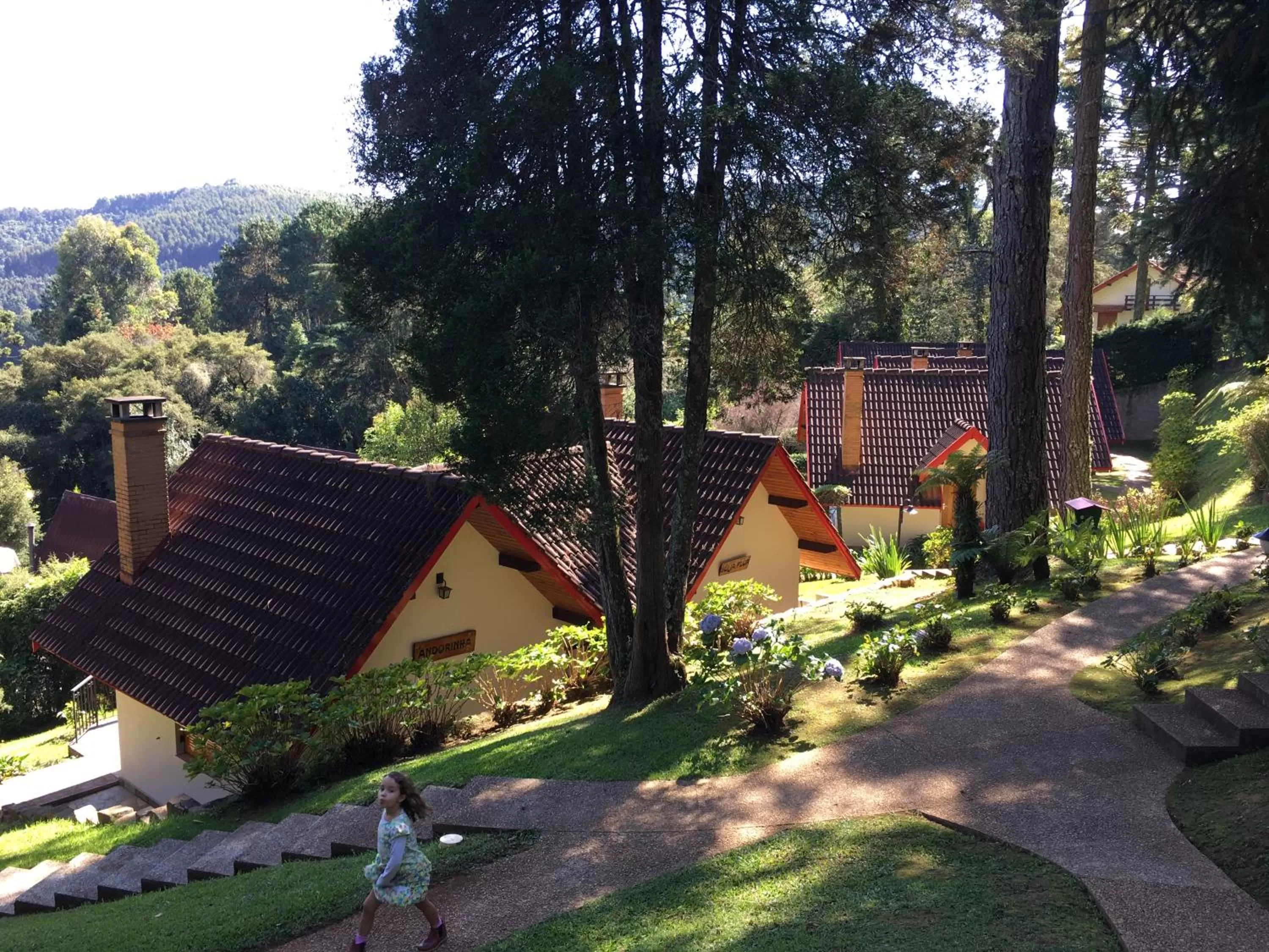 Garden view in Pousada Aguia da Montanha