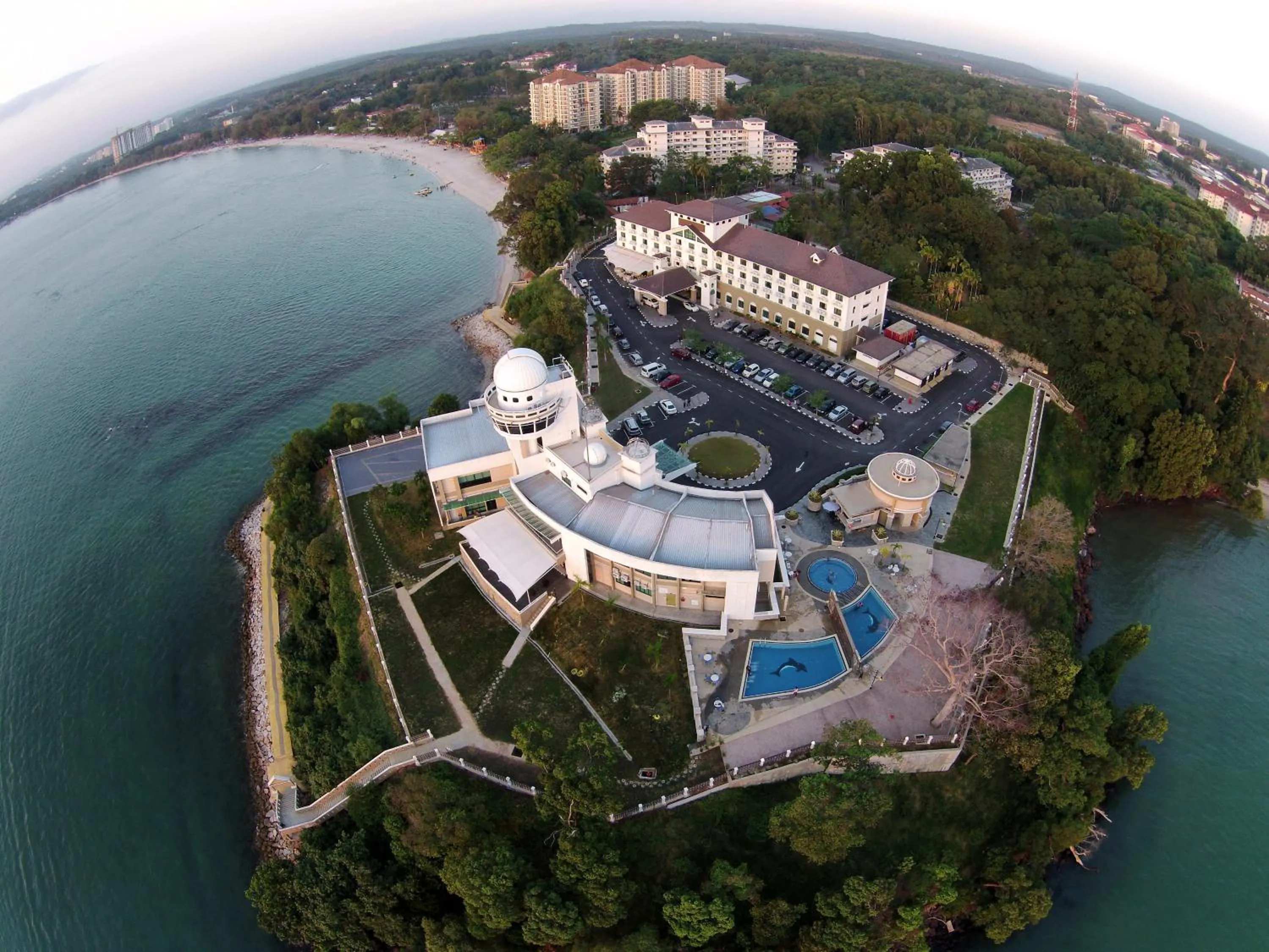 Bird's eye view in Klana Beach Resort Port Dickson