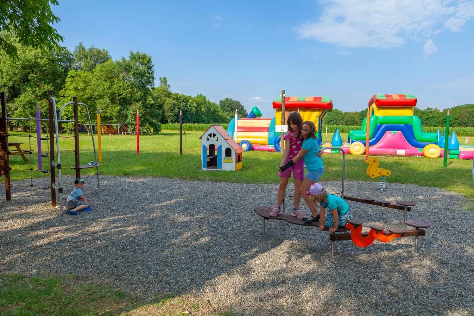 Children play ground, Children's Play Area in Le Moulin