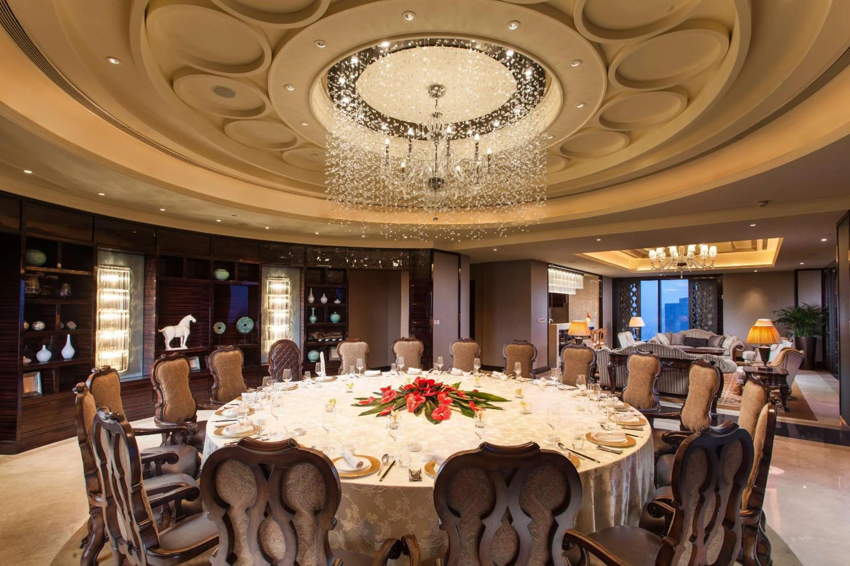 Dining area in Hilton Changzhou