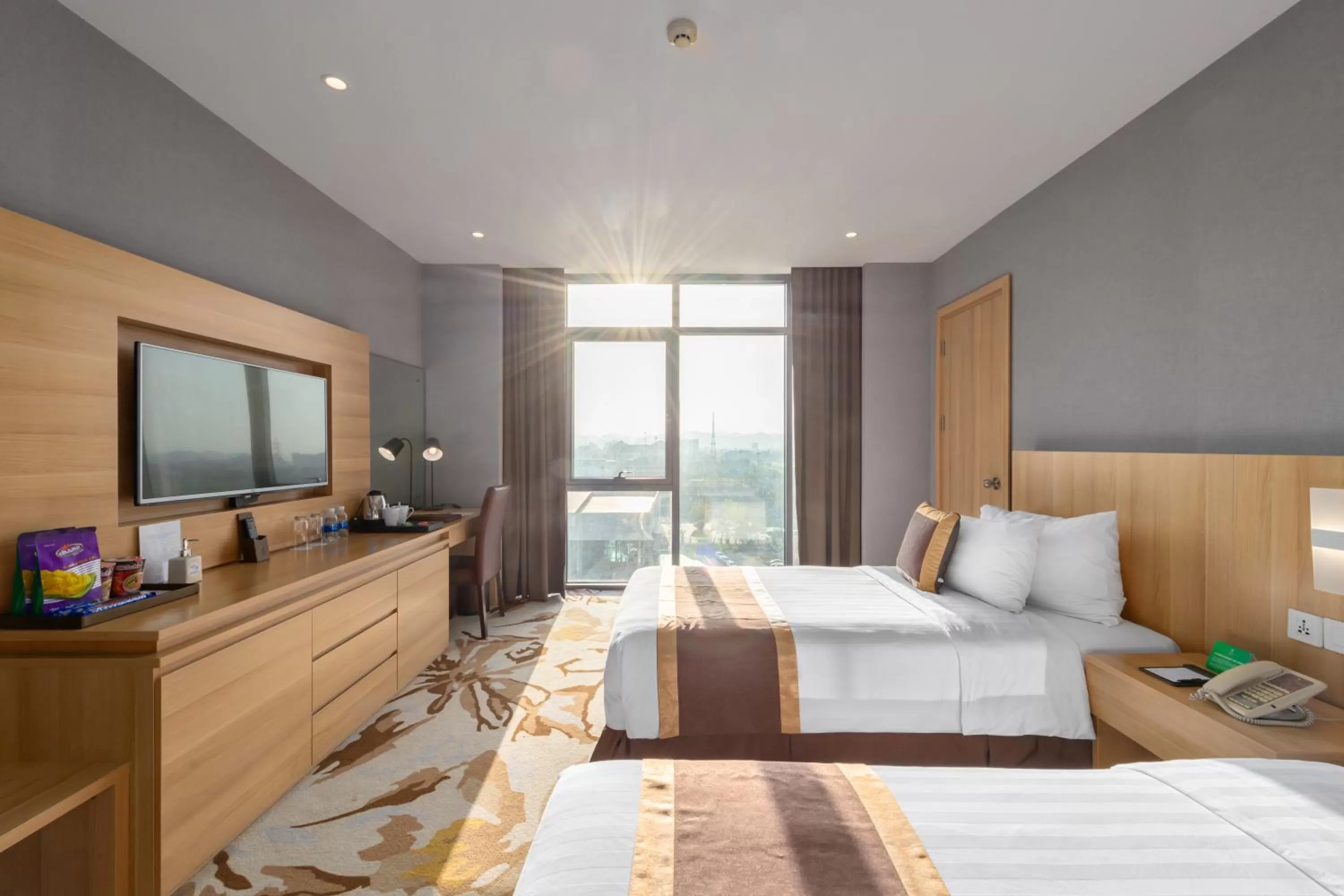 Bed in The Reed Hotel