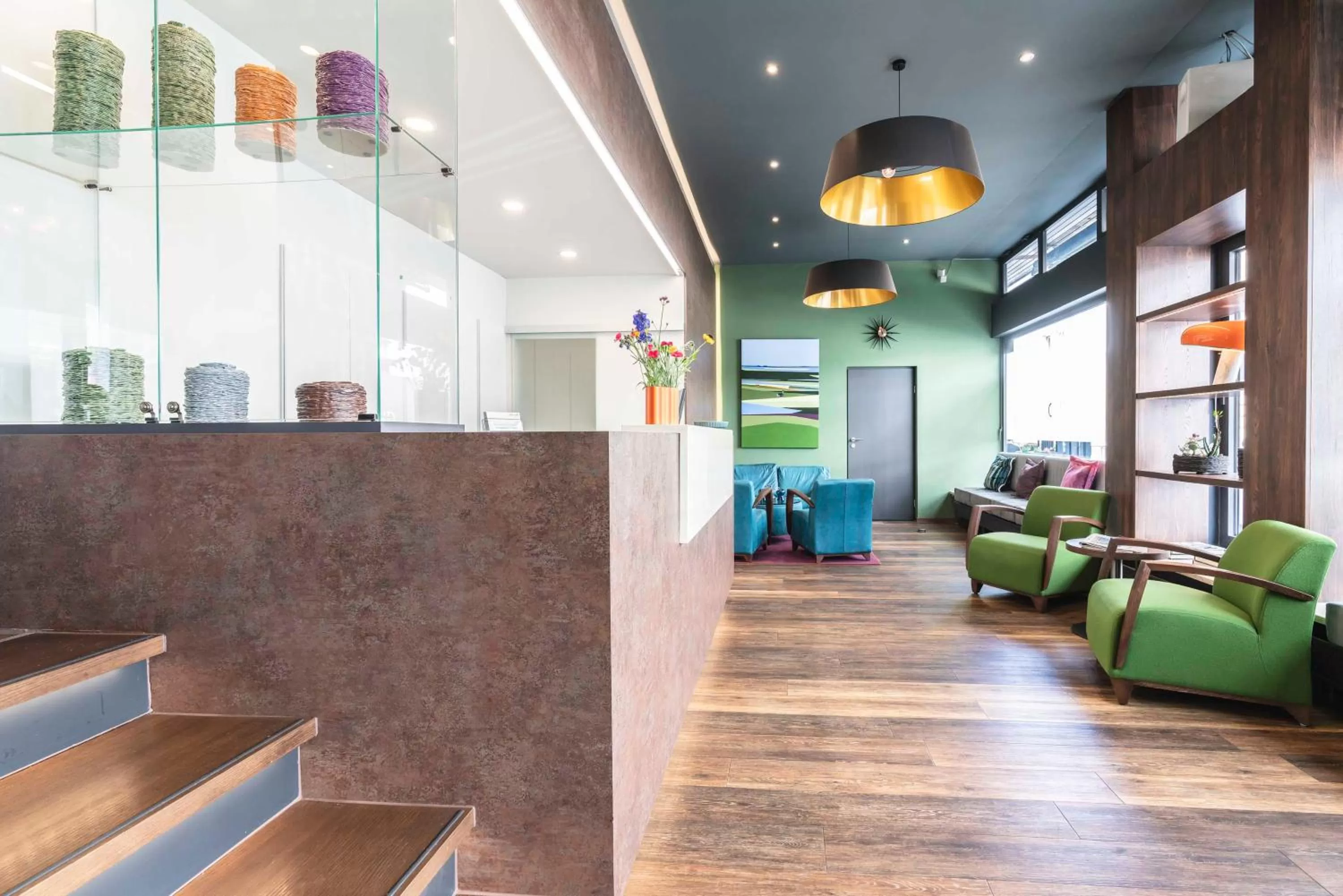 Lobby or reception in Westend Hotel (non-smoking)