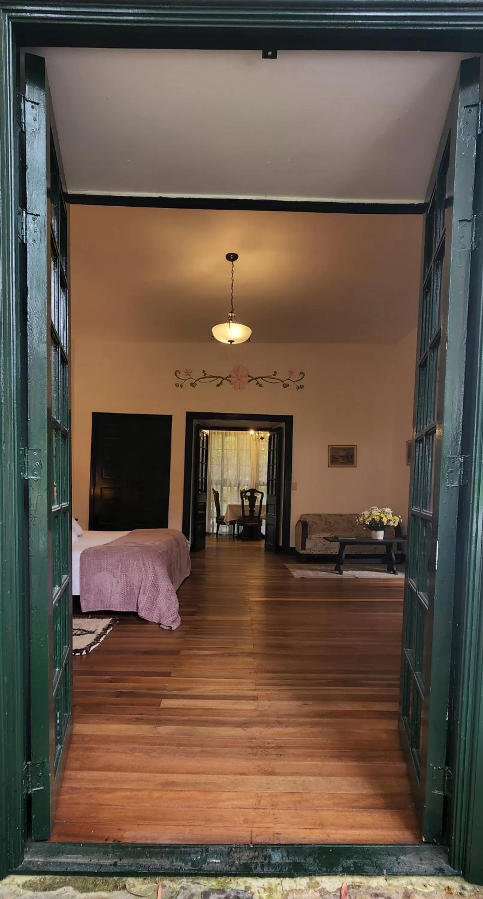 Photo of the whole room, Bed in Hacienda Suescún - 300 Años de Historia