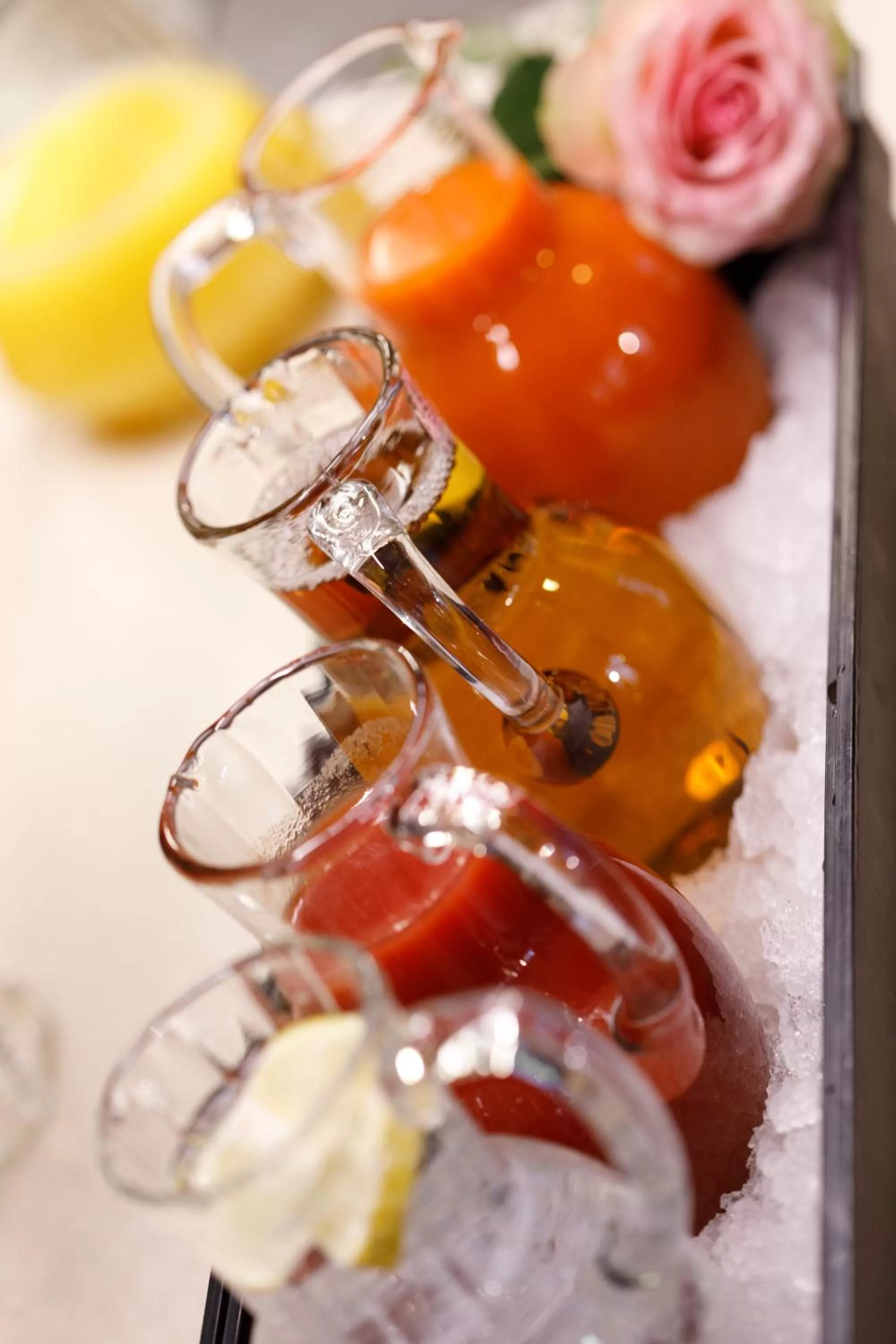 Drinks in Hotel Rose