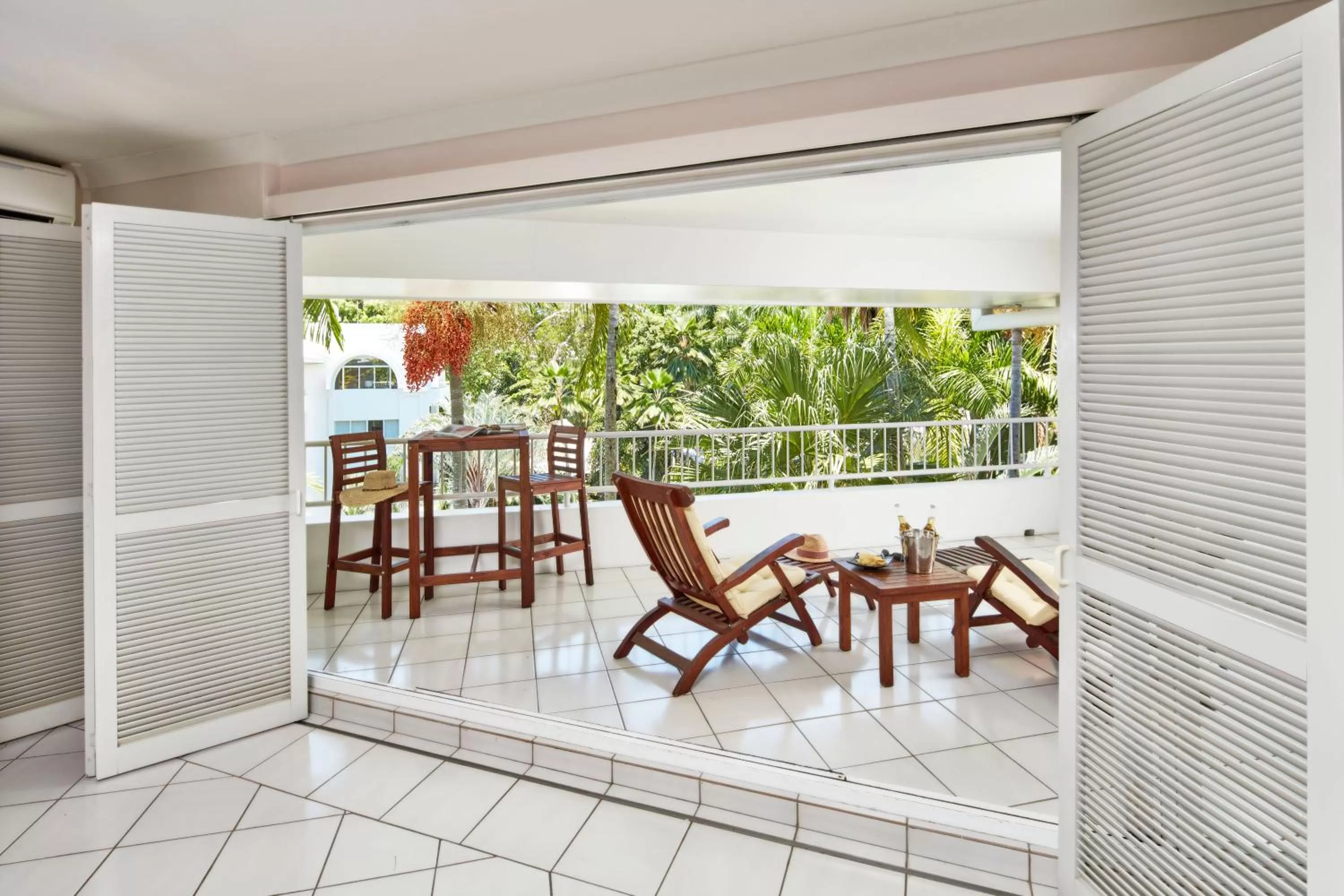 Balcony/Terrace in Alamanda Palm Cove by Lancemore