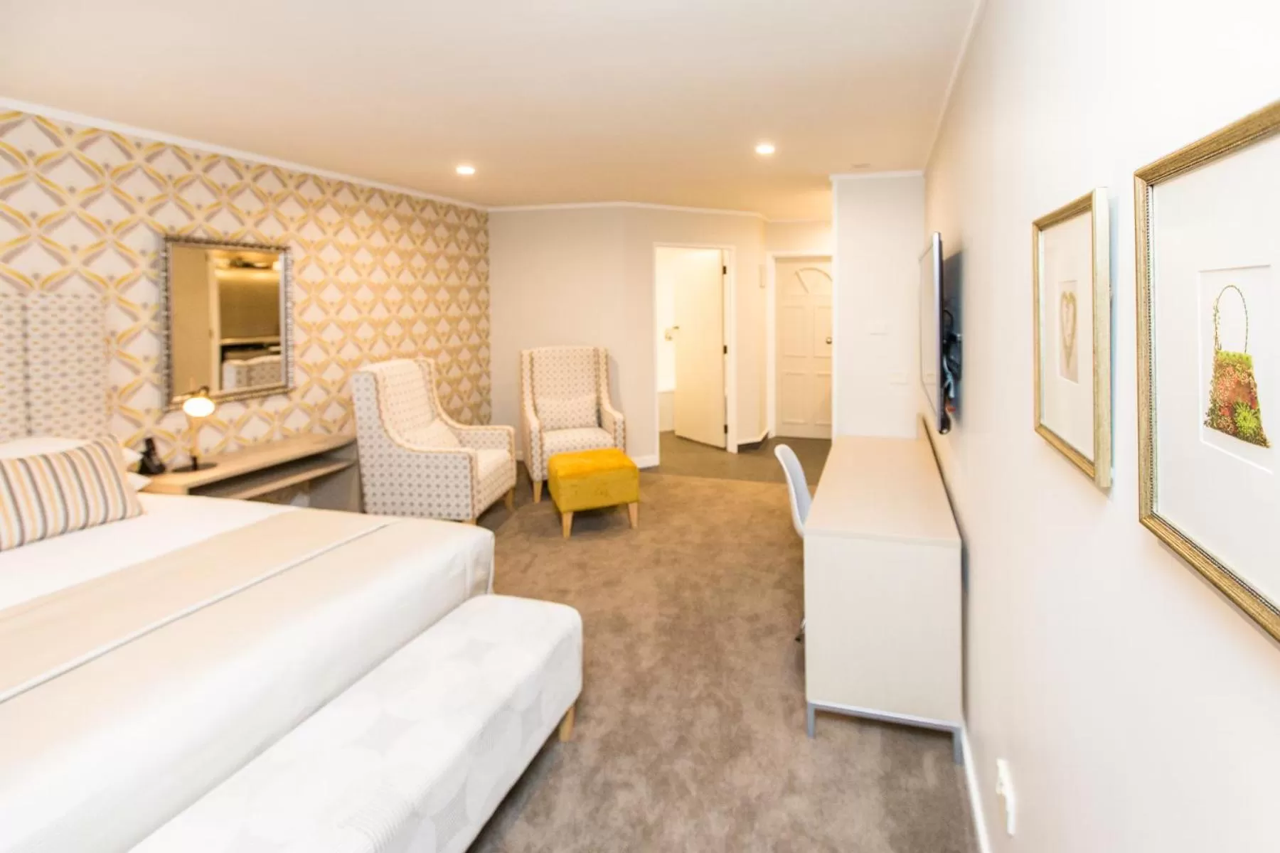 Bed in ASURE Destiny on Fitzherbert Motel